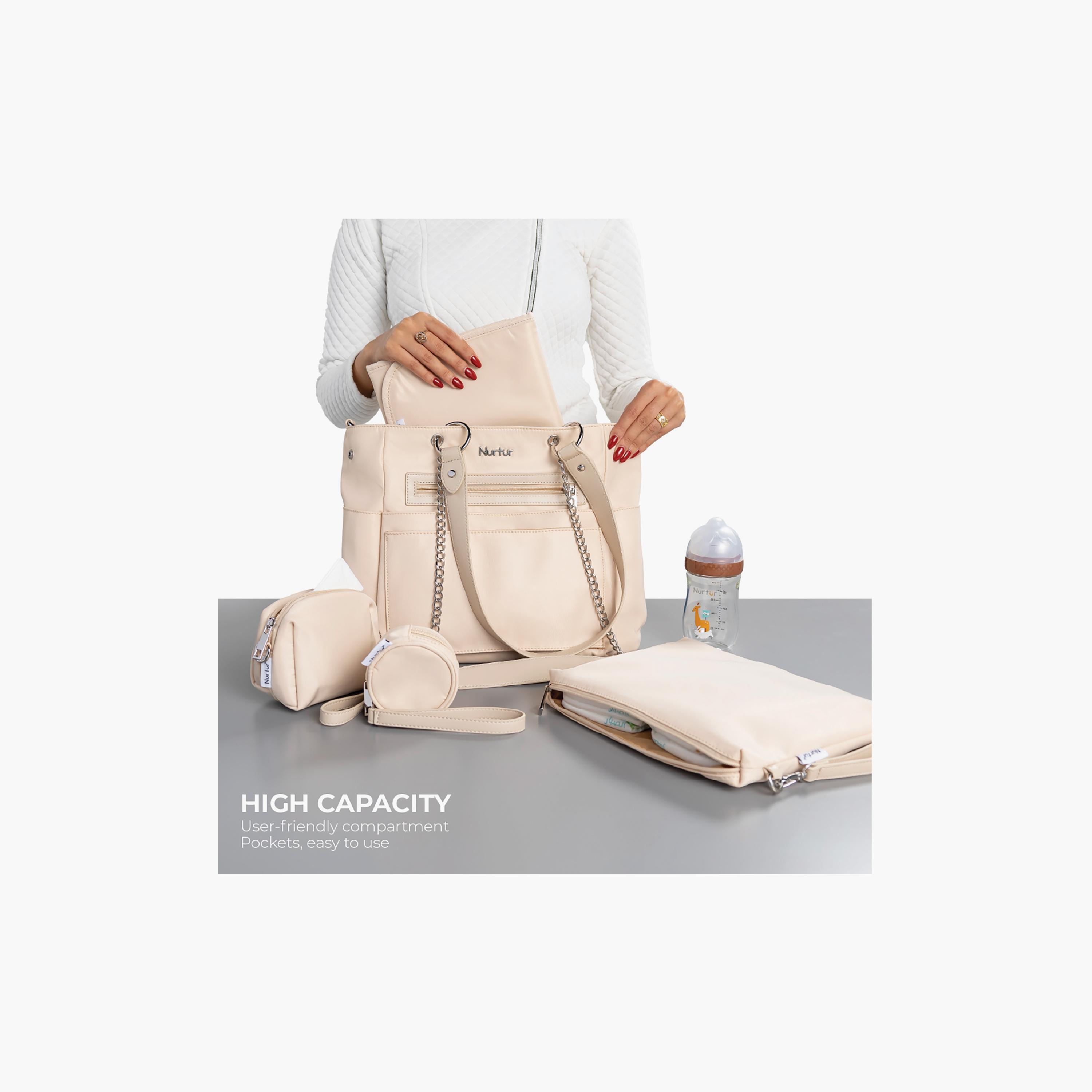 Nurtur Maternity Diaper Bag with Insulator Bottle-baby-gear-diaperbags-image-5