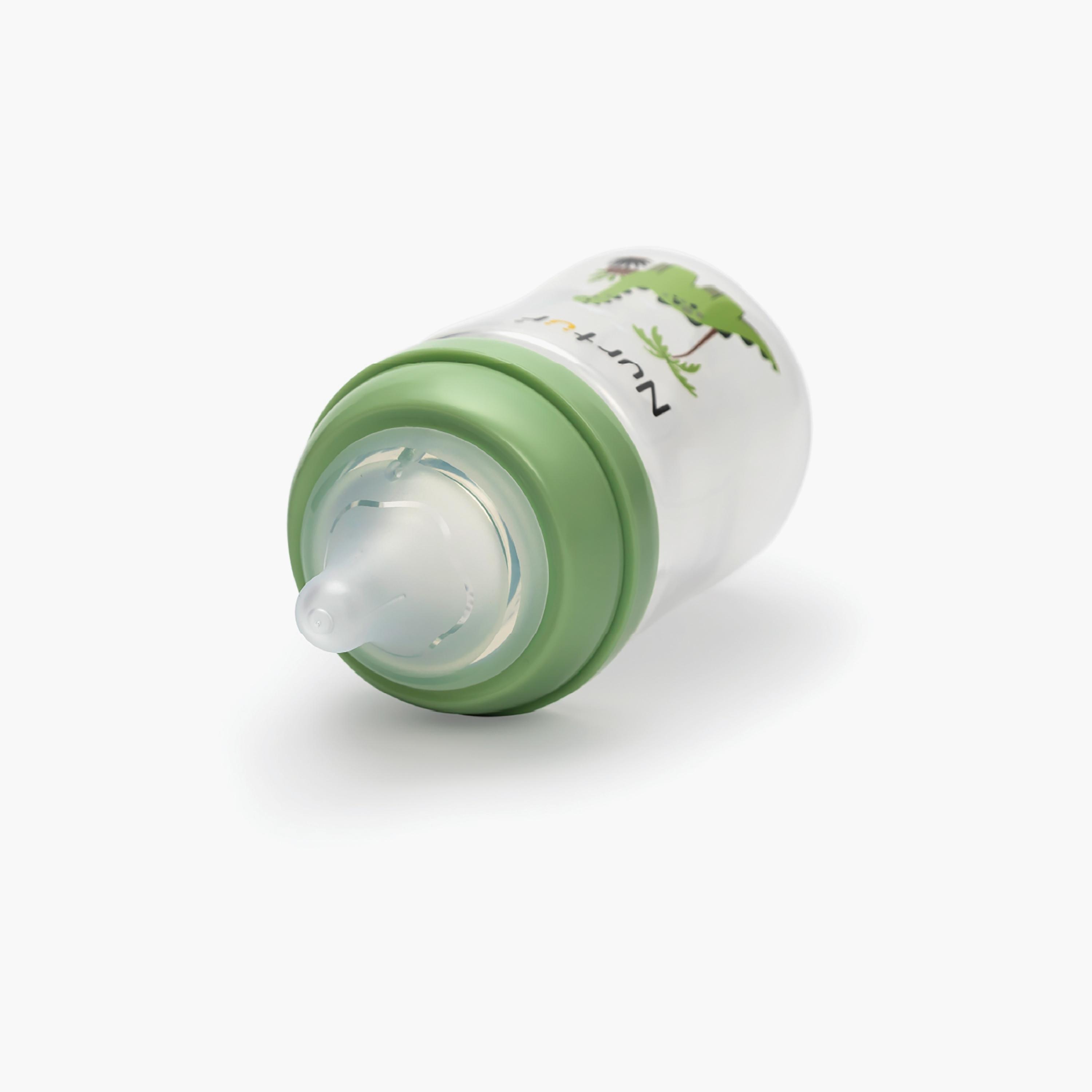 Nurtur Cozi Anti-Colic Feeding Bottle - 160 ml - Dino-baby-feeding-feedingbottles-bottlesandteats-image-3