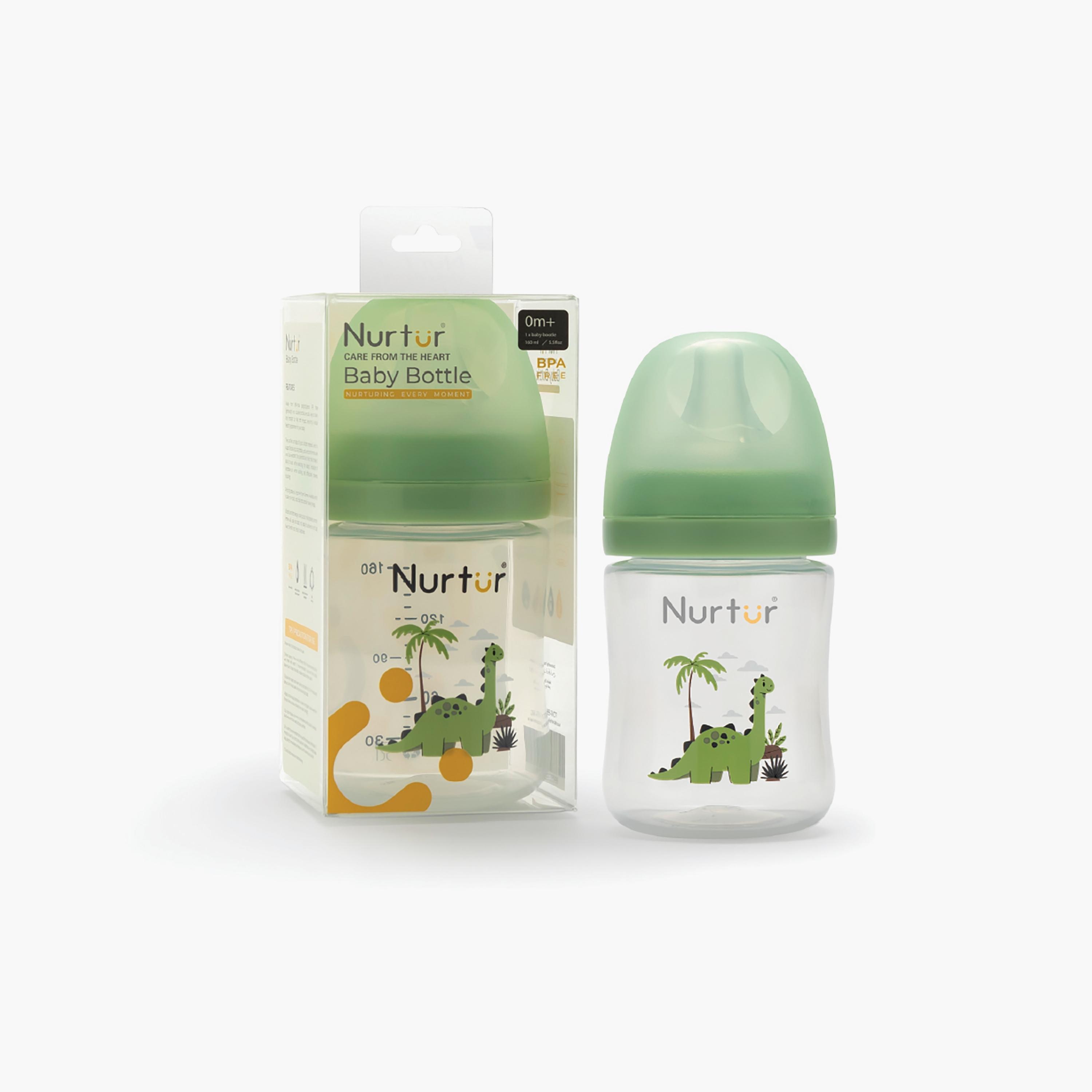 Nurtur Cozi Anti-Colic Feeding Bottle - 160 ml - Dino-baby-feeding-feedingbottles-bottlesandteats-image-8