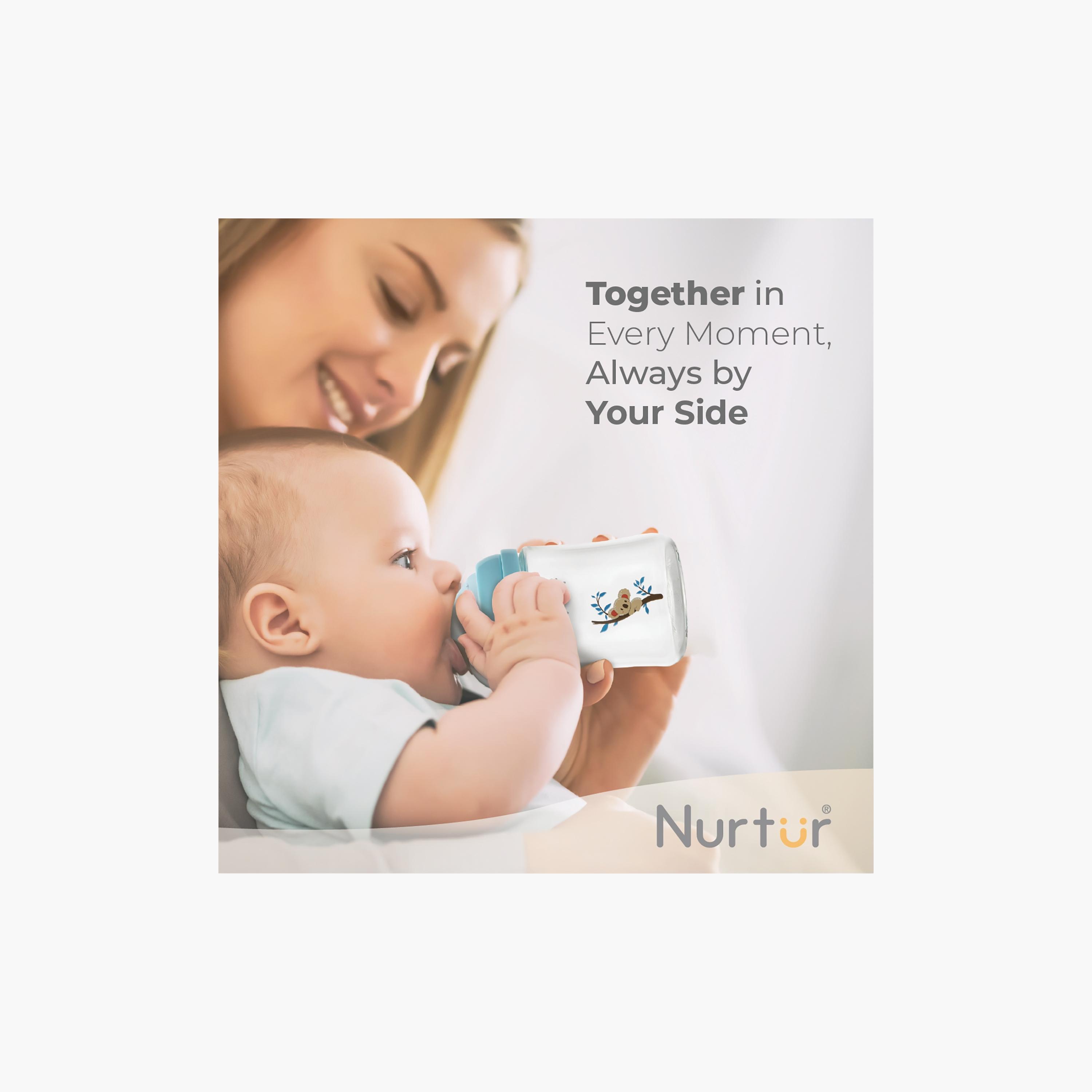 Nurtur Cozi Anti-Colic Feeding Bottle - 160 ml - Koala-baby-feeding-feedingbottles-bottlesandteats-image-5