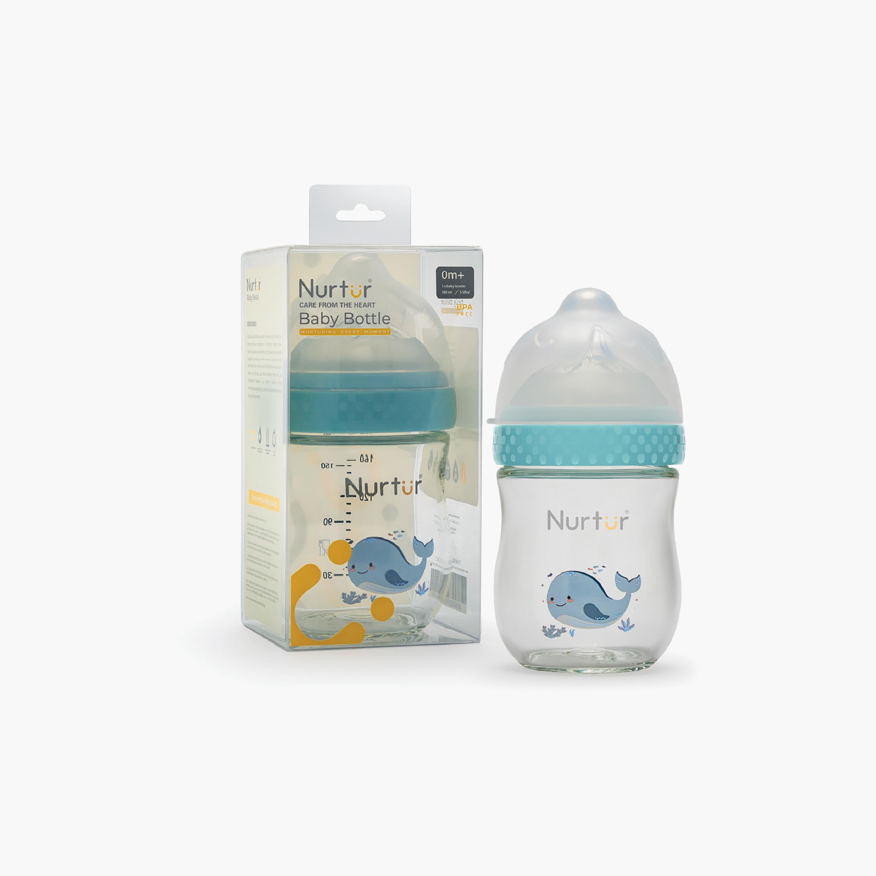 Nurtur Cozi Anti-Colic Feeding Bottle - 160 ml - Dolphin-baby-feeding-feedingbottles-bottlesandteats-image-8