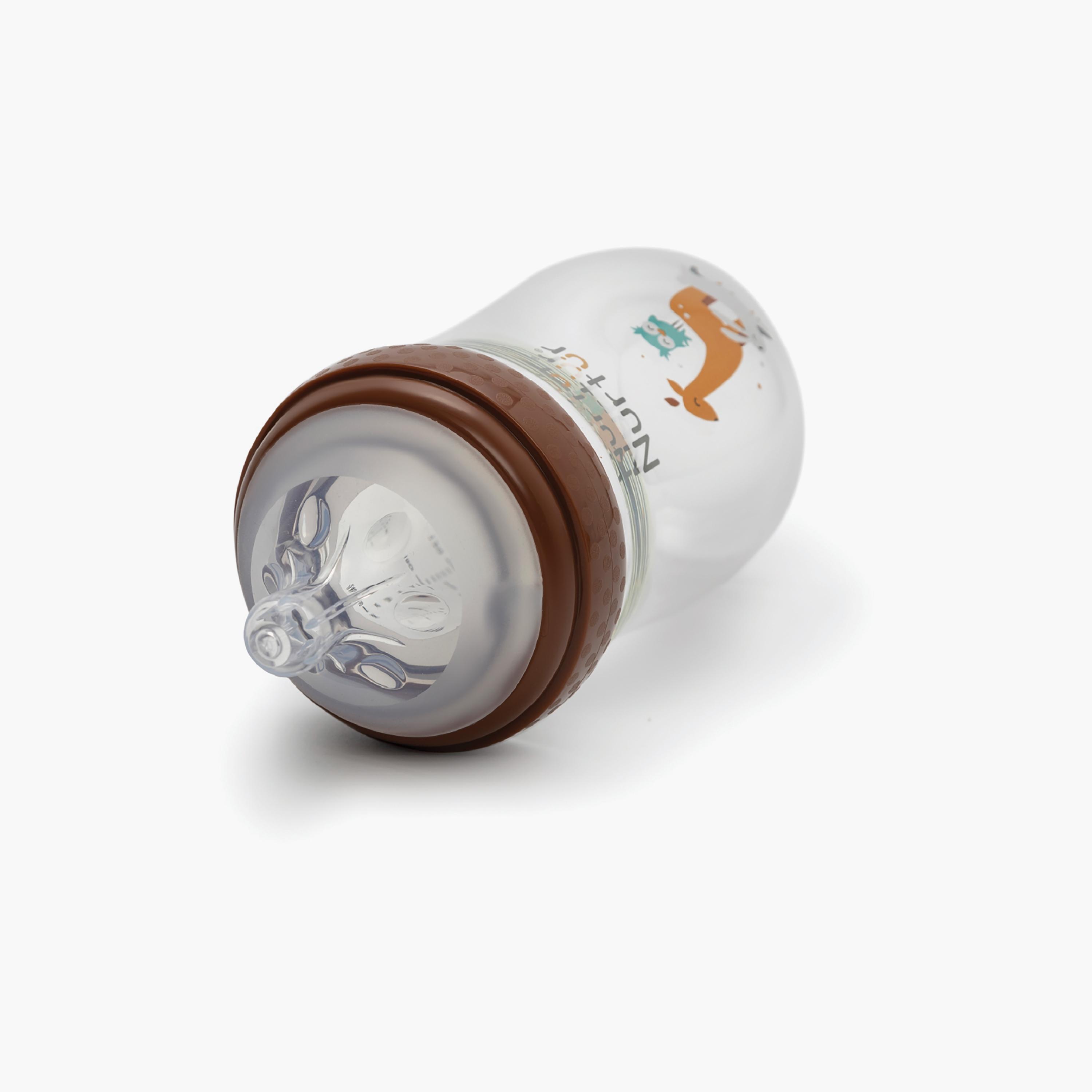 Nurtur Cozi Anti-Colic Feeding Bottle - 240 ml- Animals-baby-feeding-feedingbottles-bottlesandteats-image-3