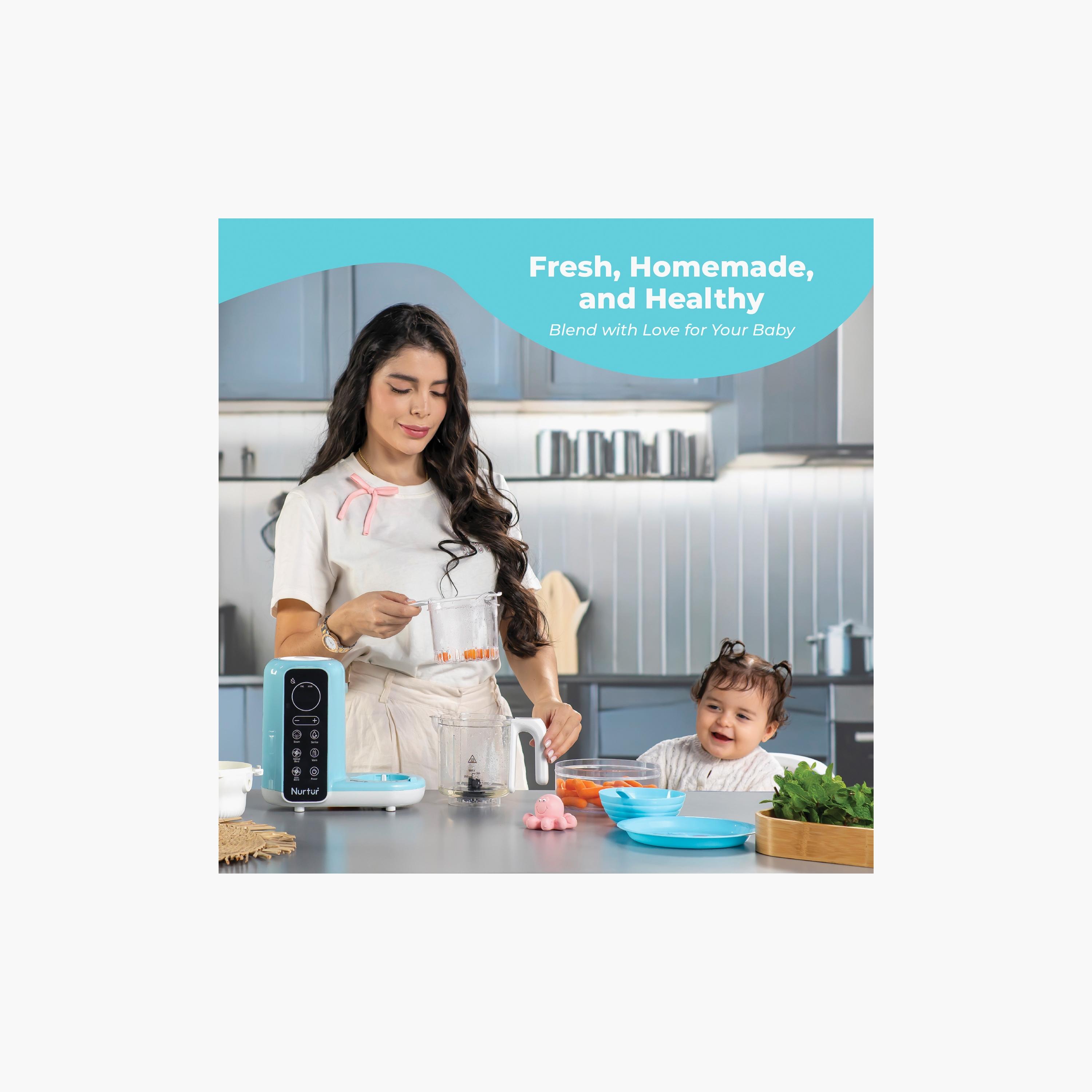Nurtur Krave 6-in-1 Steamer Blender-baby-feeding-sterilizersandwarmers-image-9