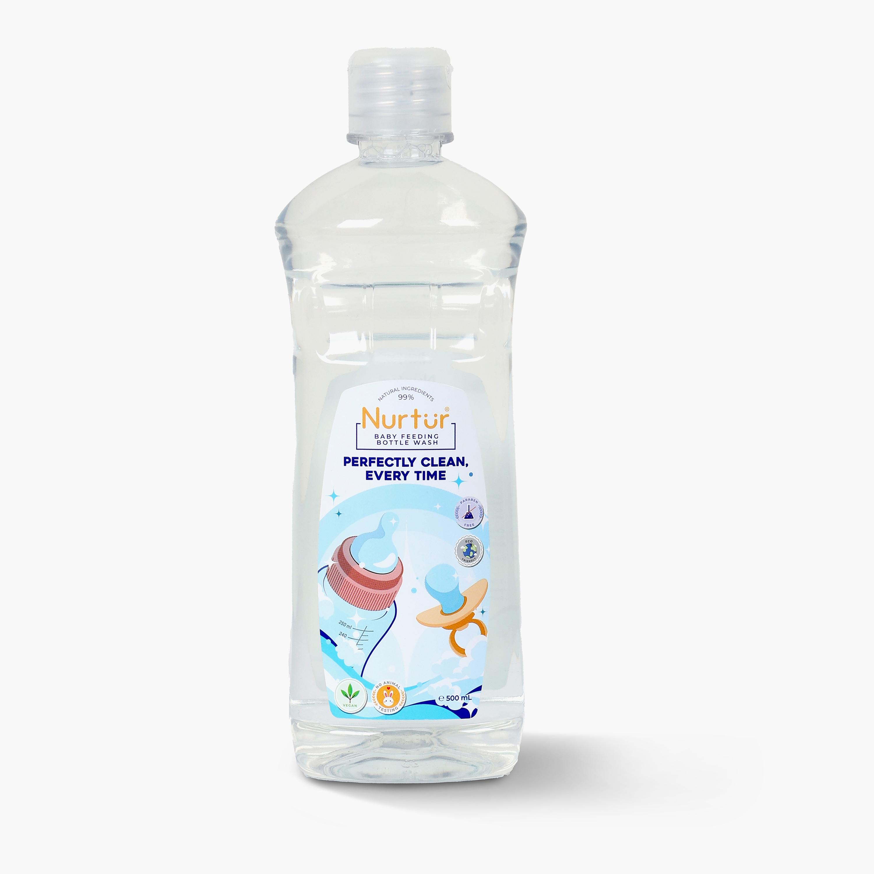 Nurtur Liquid Cleanser for Feeding Bottles - 500 ml-baby-feeding-accessories-image-1