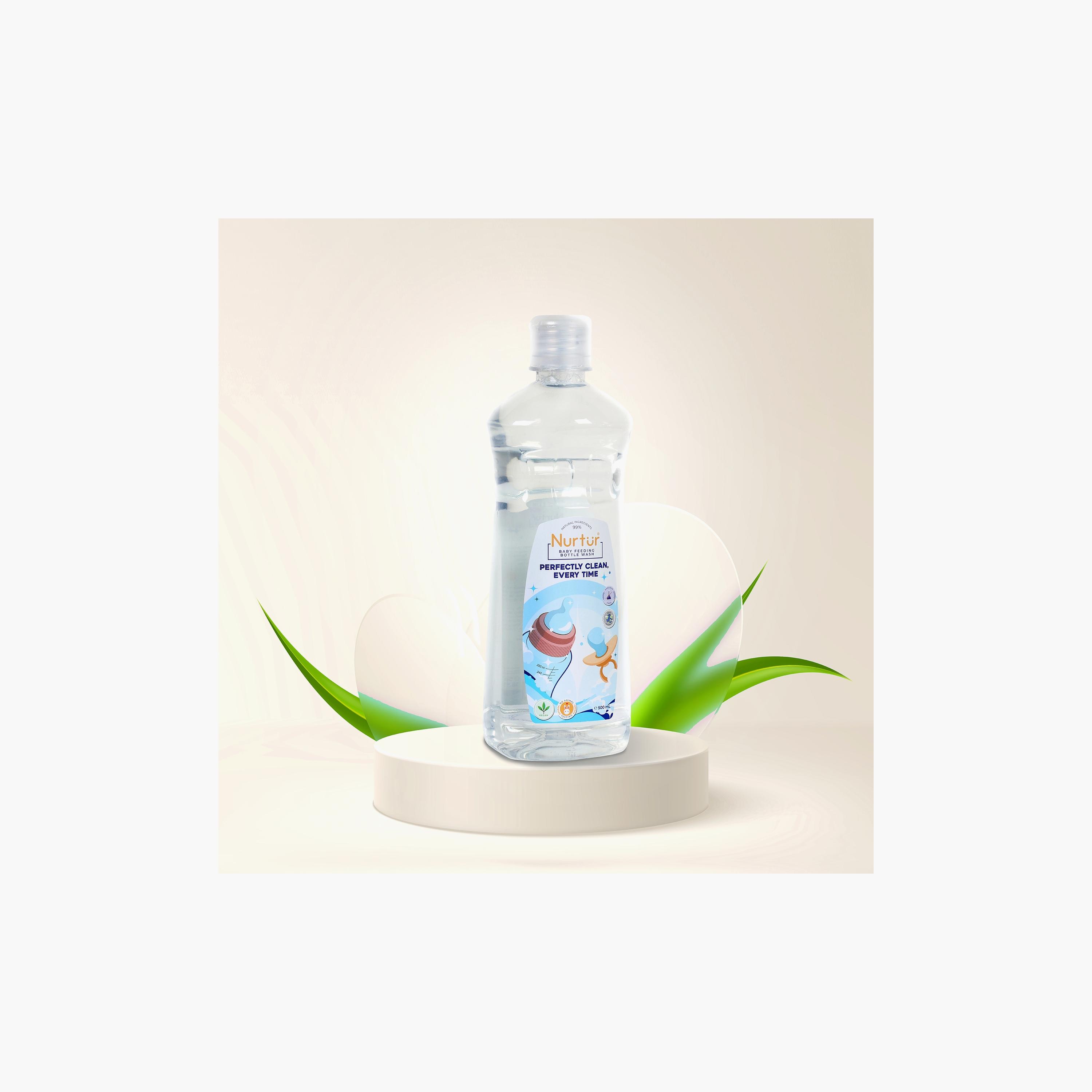 Nurtur Liquid Cleanser for Feeding Bottles - 500 ml-baby-feeding-accessories-image-7