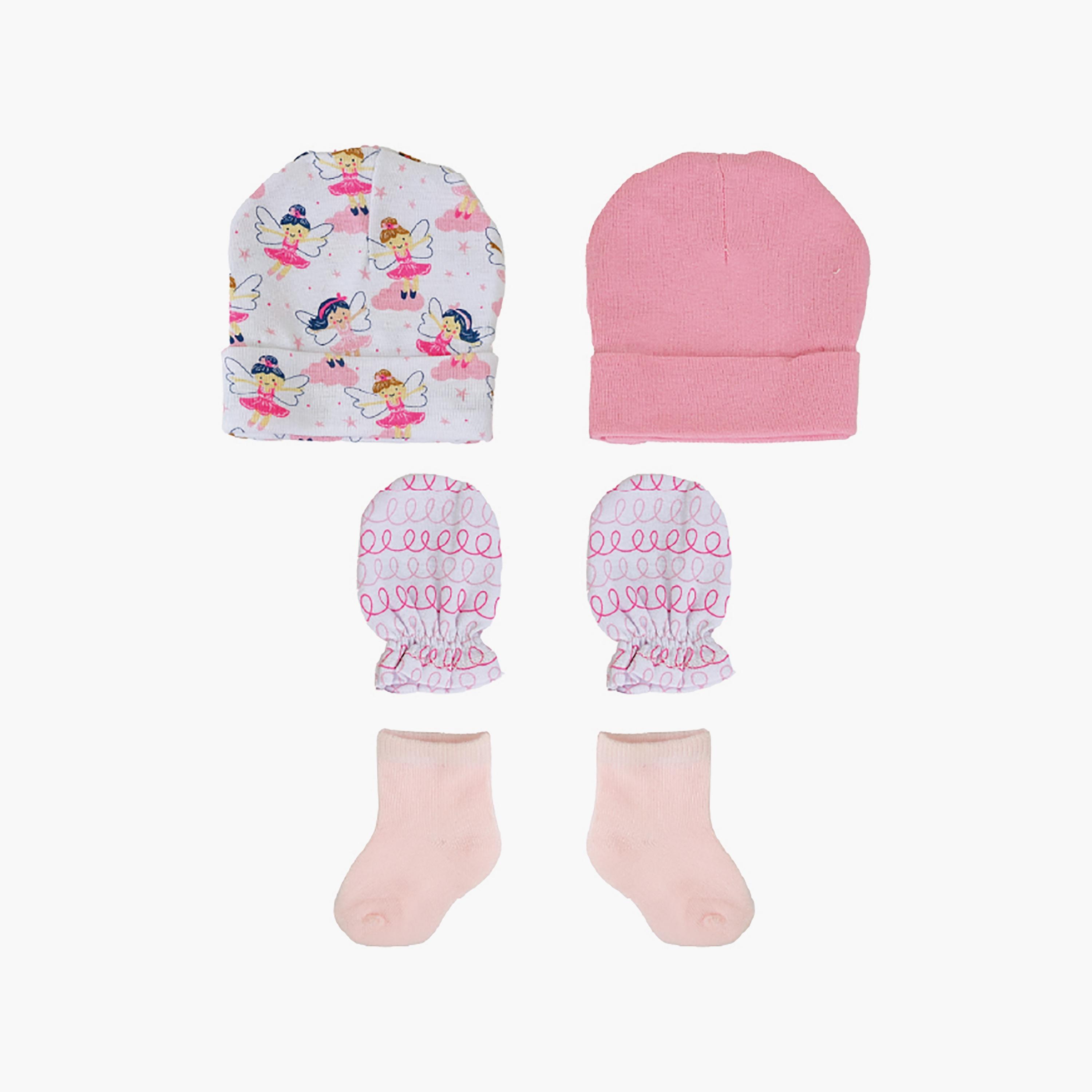 Nurtur 5-Piece Gift Pack in Mesh Bag - Girl-girls-clothing-costumes-image-1
