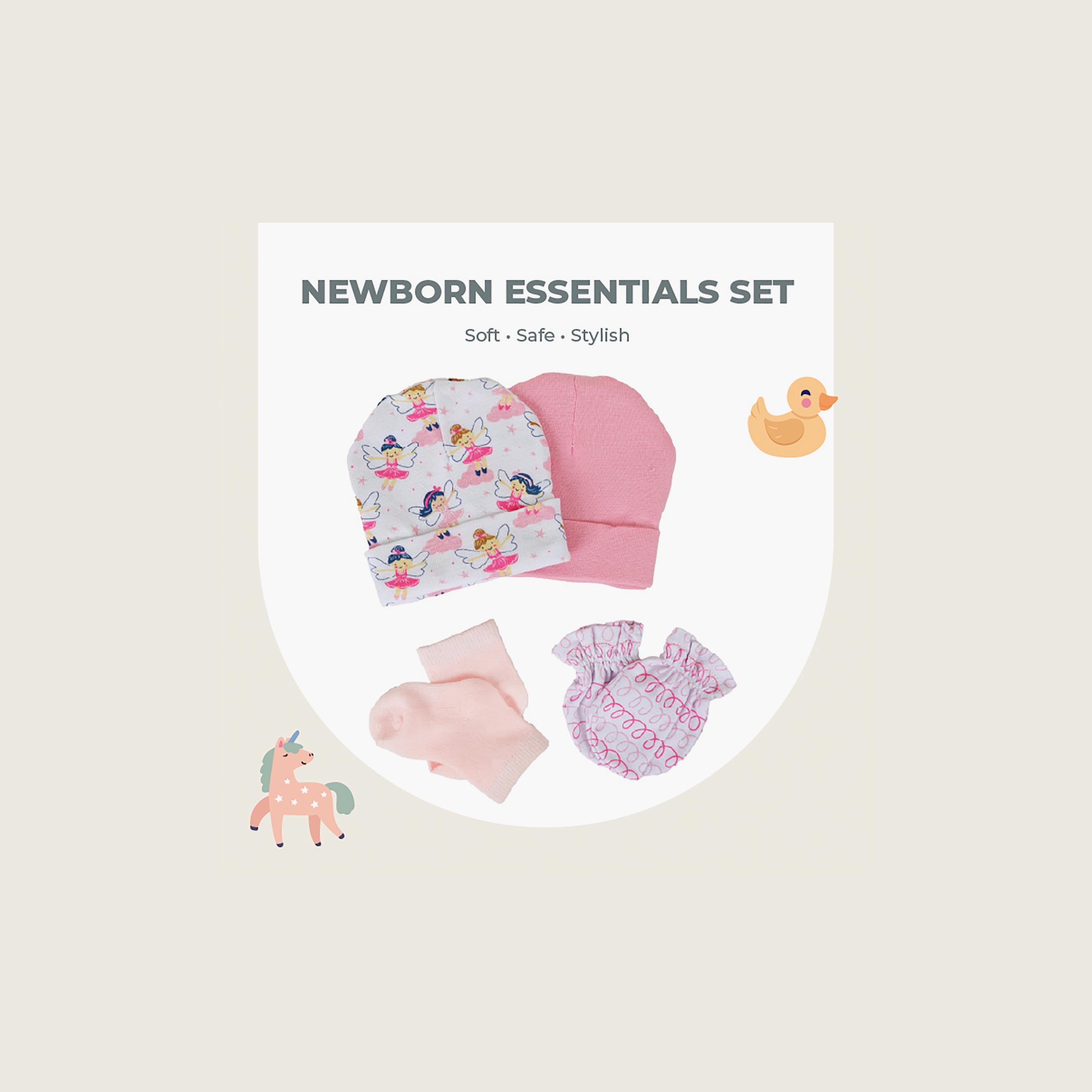 Nurtur 5-Piece Gift Pack in Mesh Bag - Girl-girls-clothing-costumes-image-2
