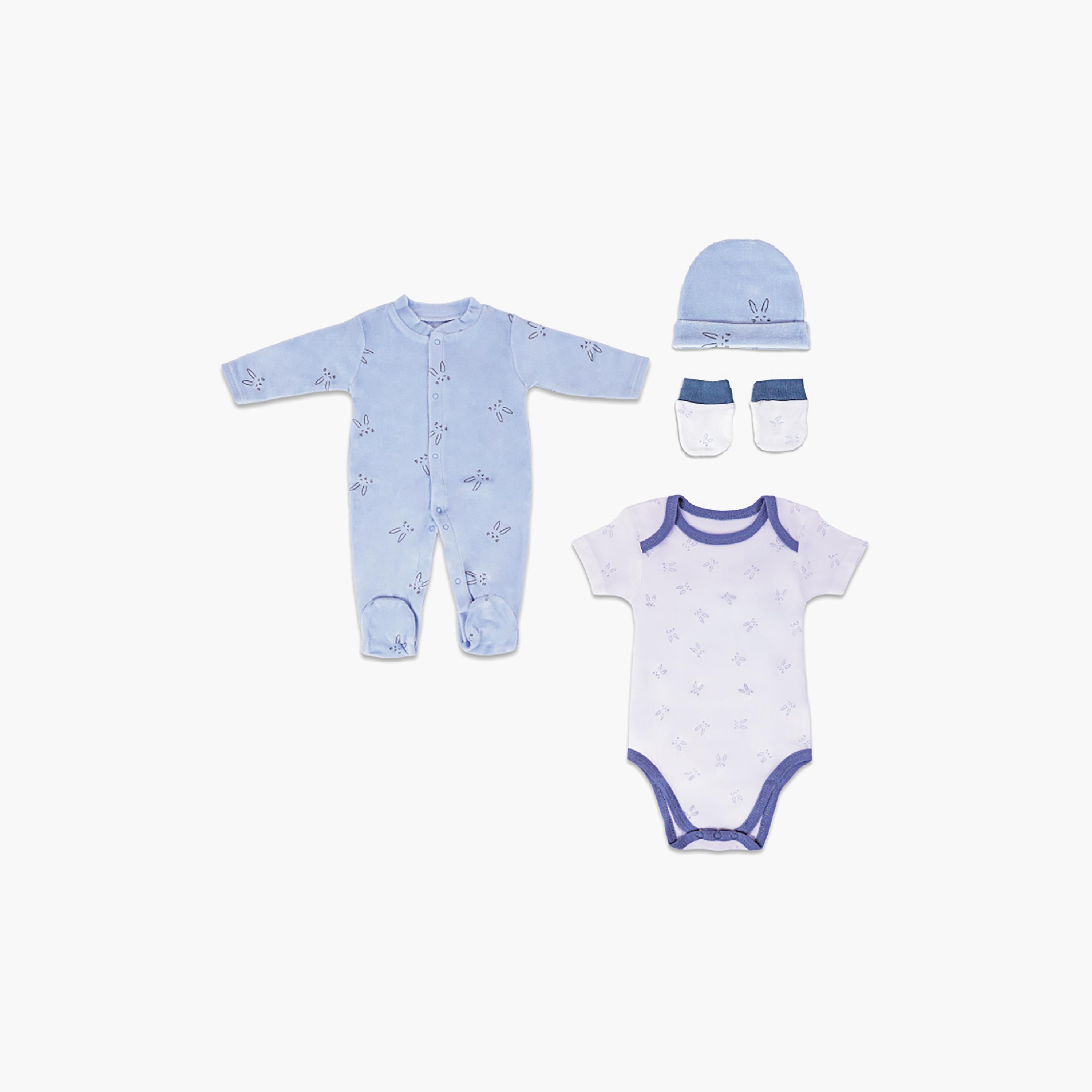 Nurtur 4-Piece Gift Set - Pink-girls-clothing-costumes-image-1