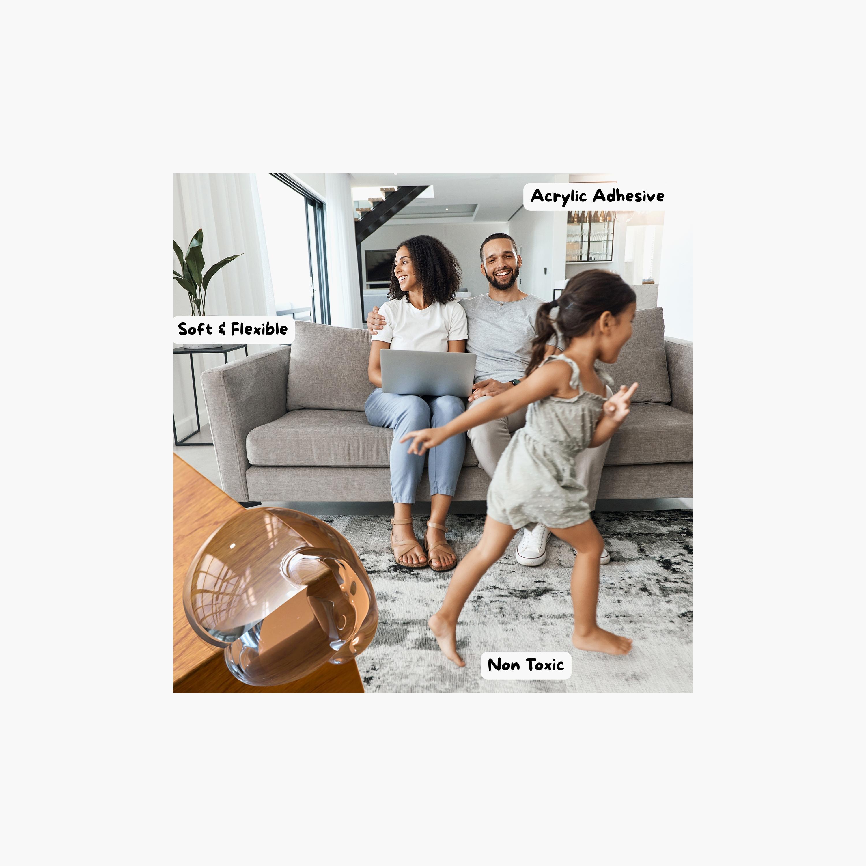 Nurtur 4-Piece PVC Baby Safety Corner Guards-baby-healthandsafety-babyproofing-image-3