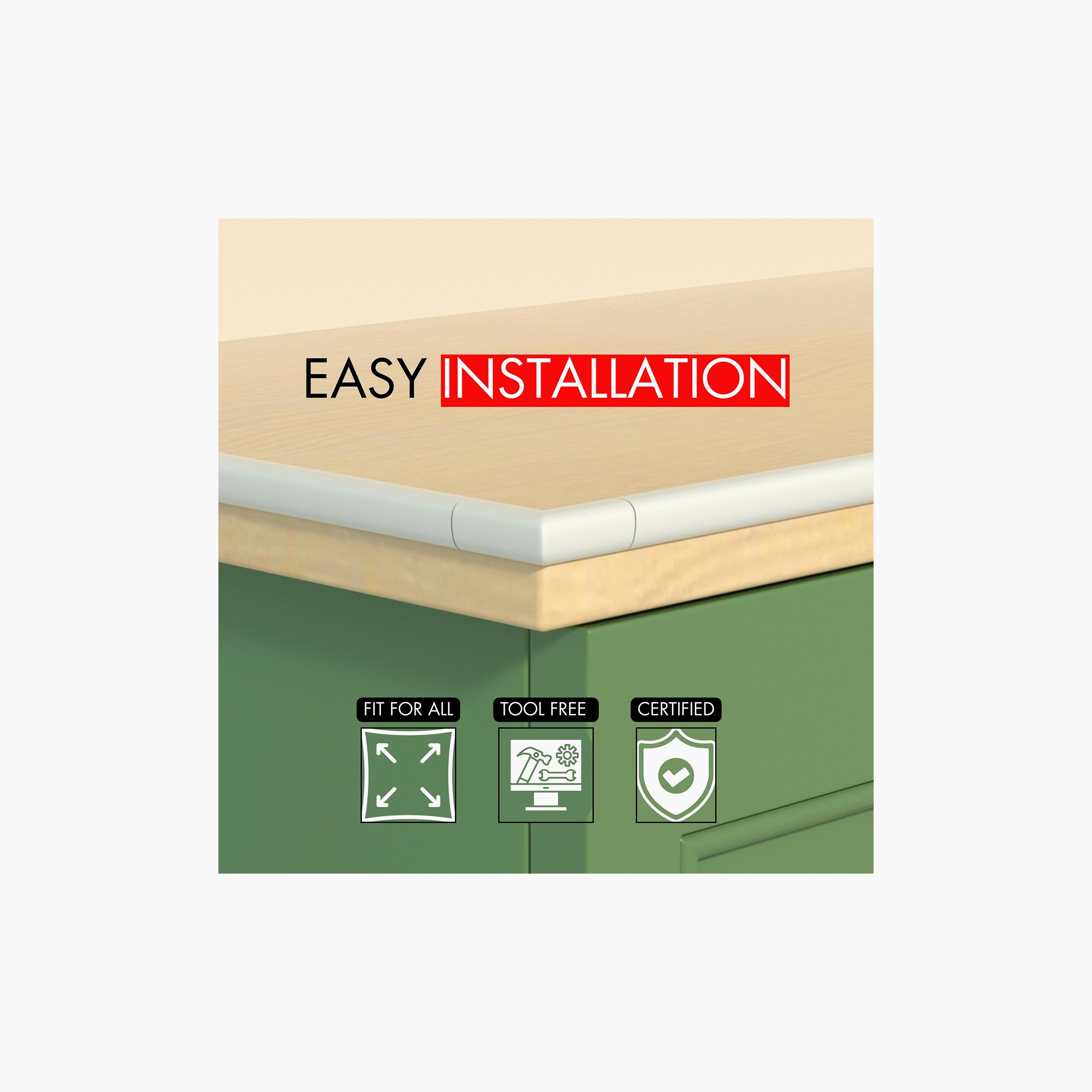 Nurtur 2M Safety Edge & 4 Corner Guards Set-baby-healthandsafety-babyproofing-image-3