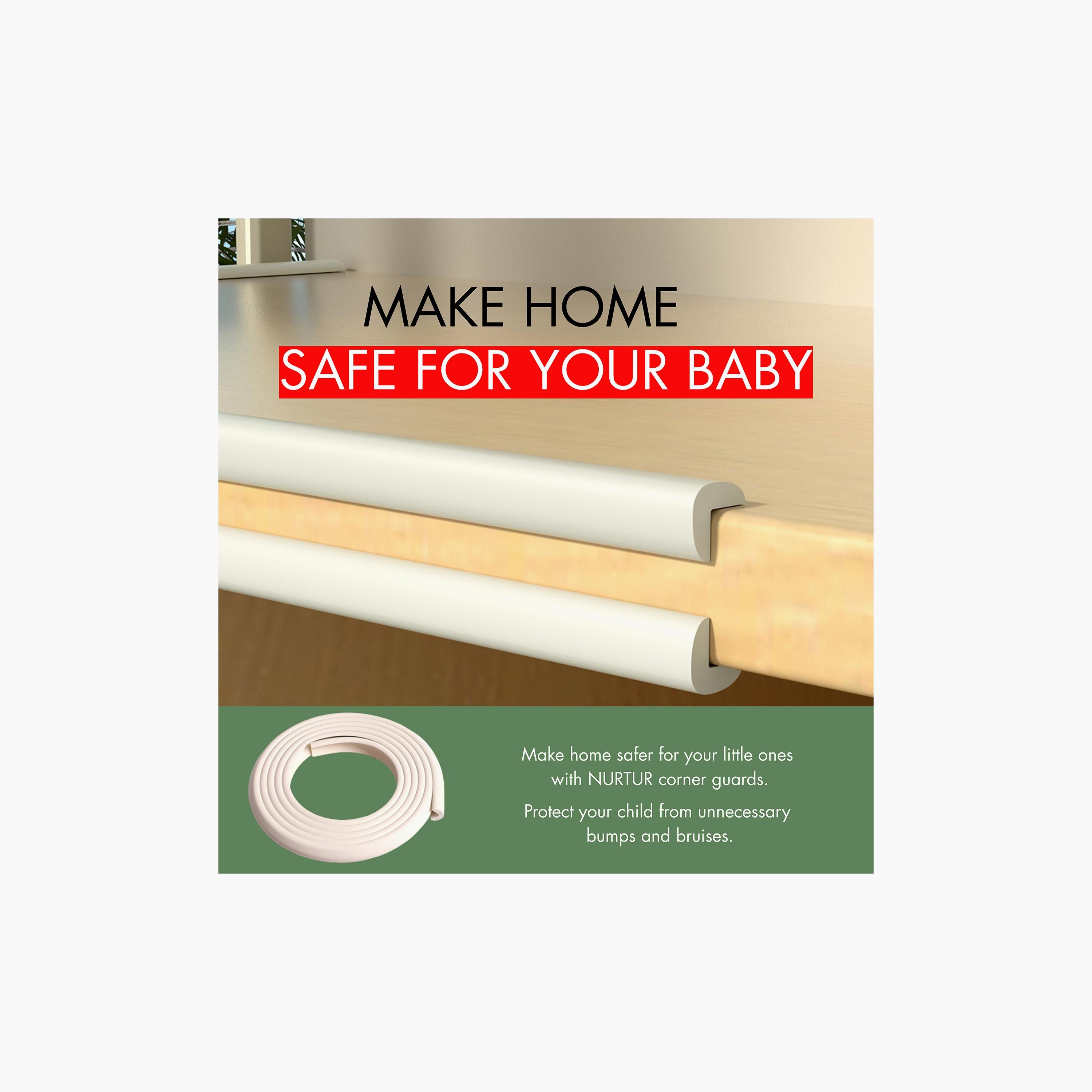 Nurtur 2M Safety Edge & 4 Corner Guards Set-baby-healthandsafety-babyproofing-image-4