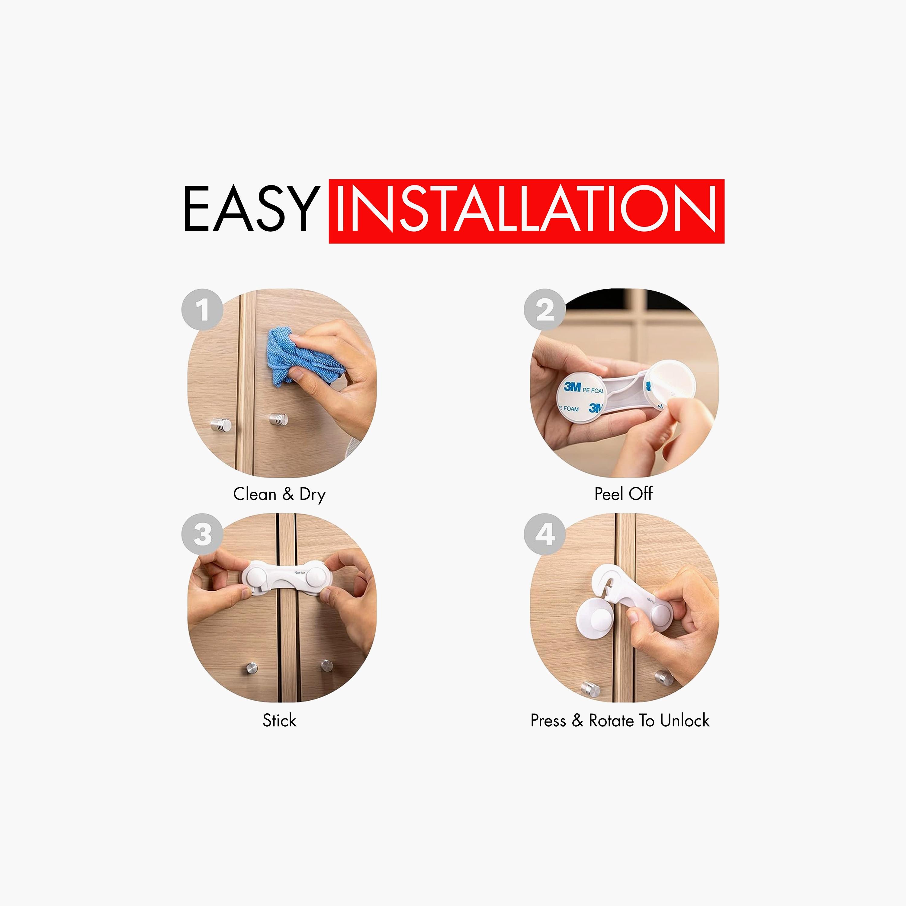 Nurtur Child Safety Cabinet Lock-baby-healthandsafety-babyproofing-image-6
