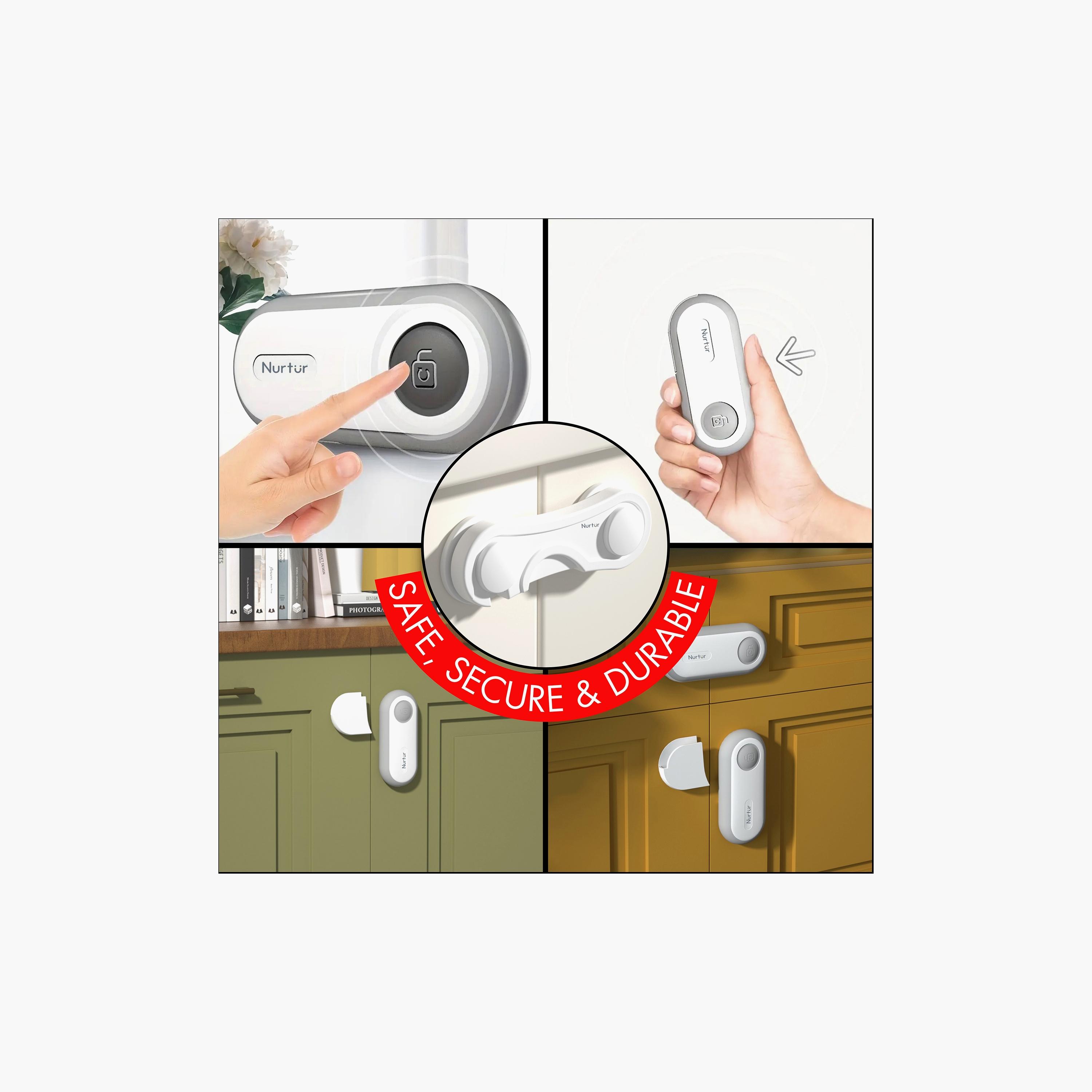 Nurtur Adjustable Child Safety Cabinet Lock-baby-healthandsafety-babyproofing-image-2