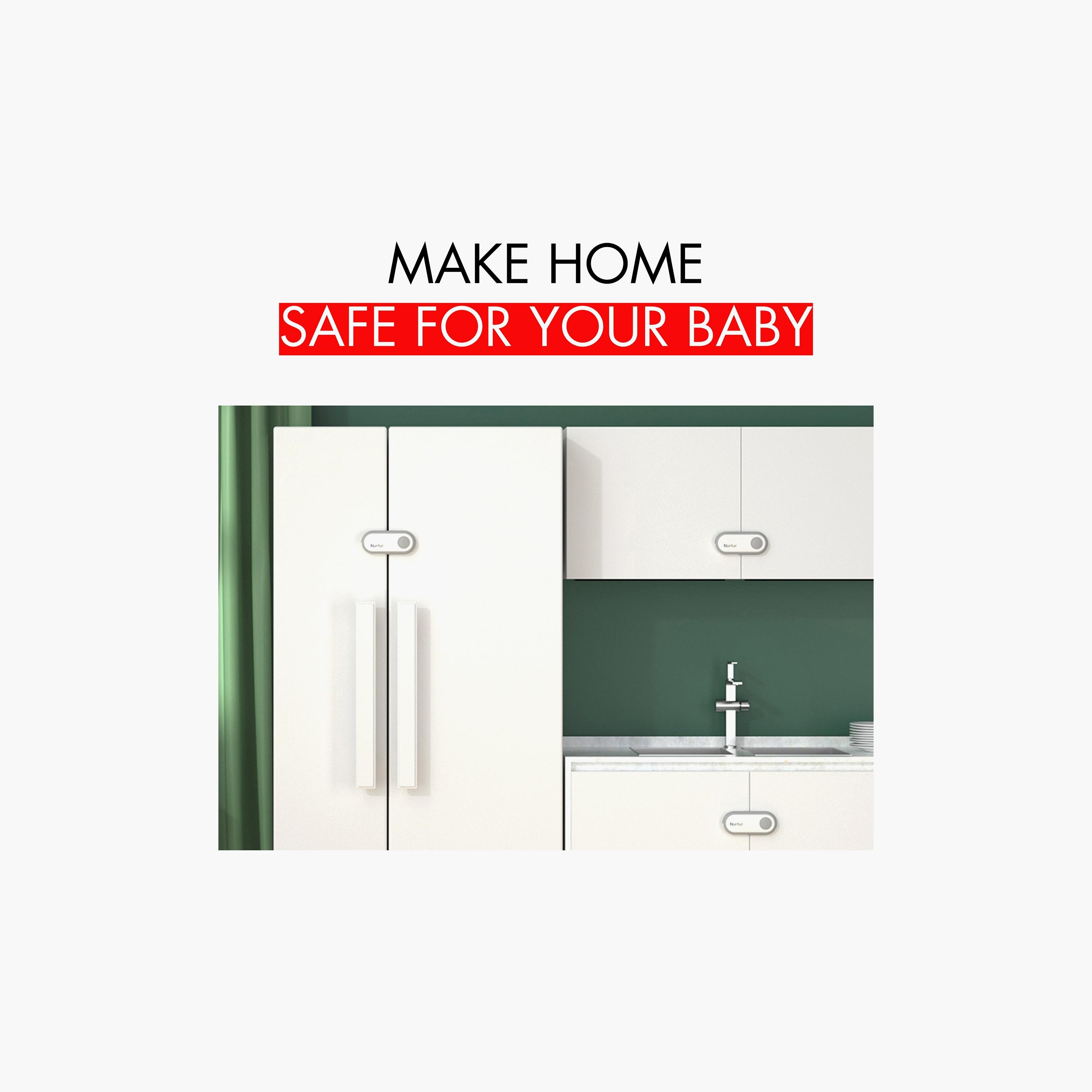 Nurtur Adjustable Child Safety Cabinet Lock-baby-healthandsafety-babyproofing-image-4