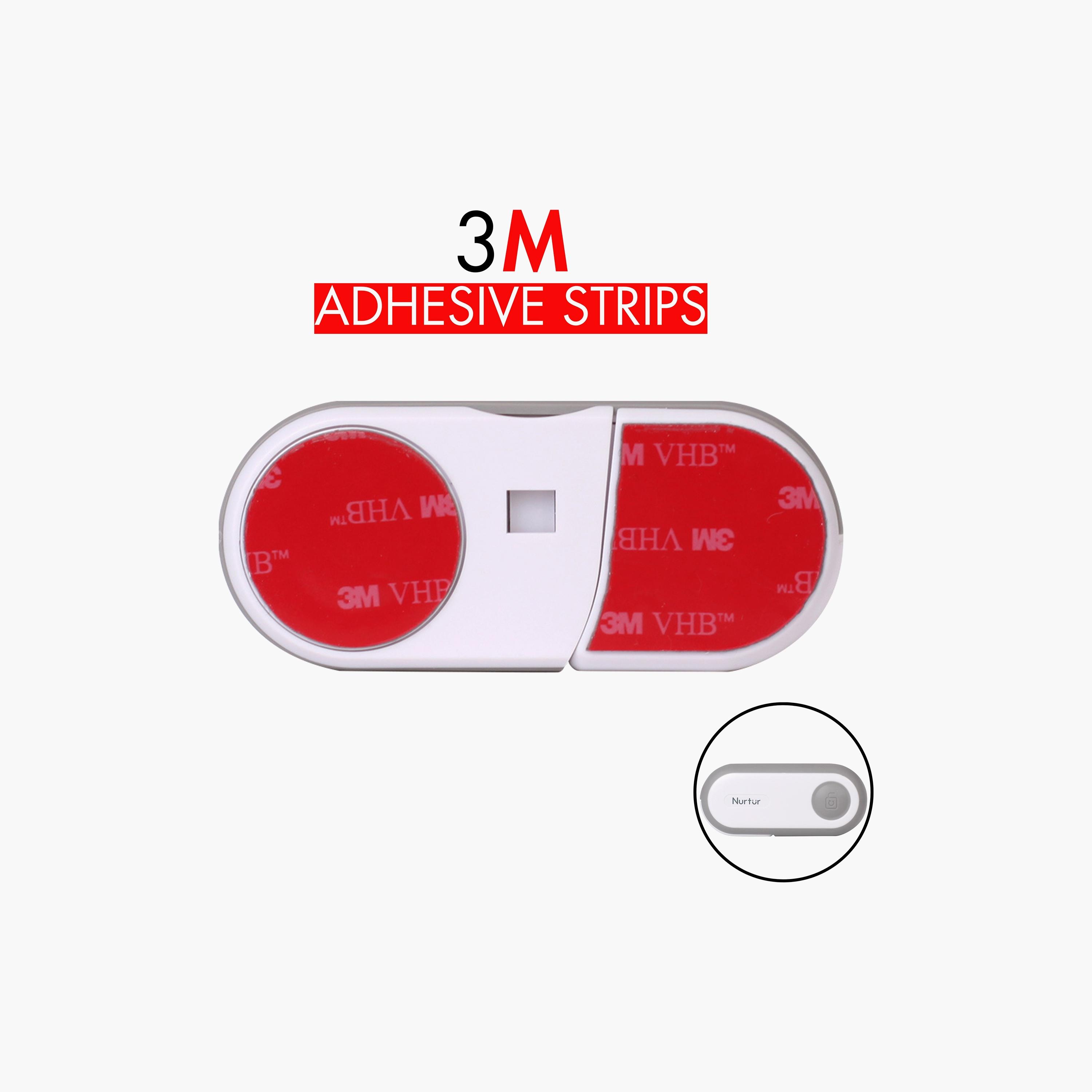 Nurtur Adjustable Child Safety Cabinet Lock-baby-healthandsafety-babyproofing-image-6