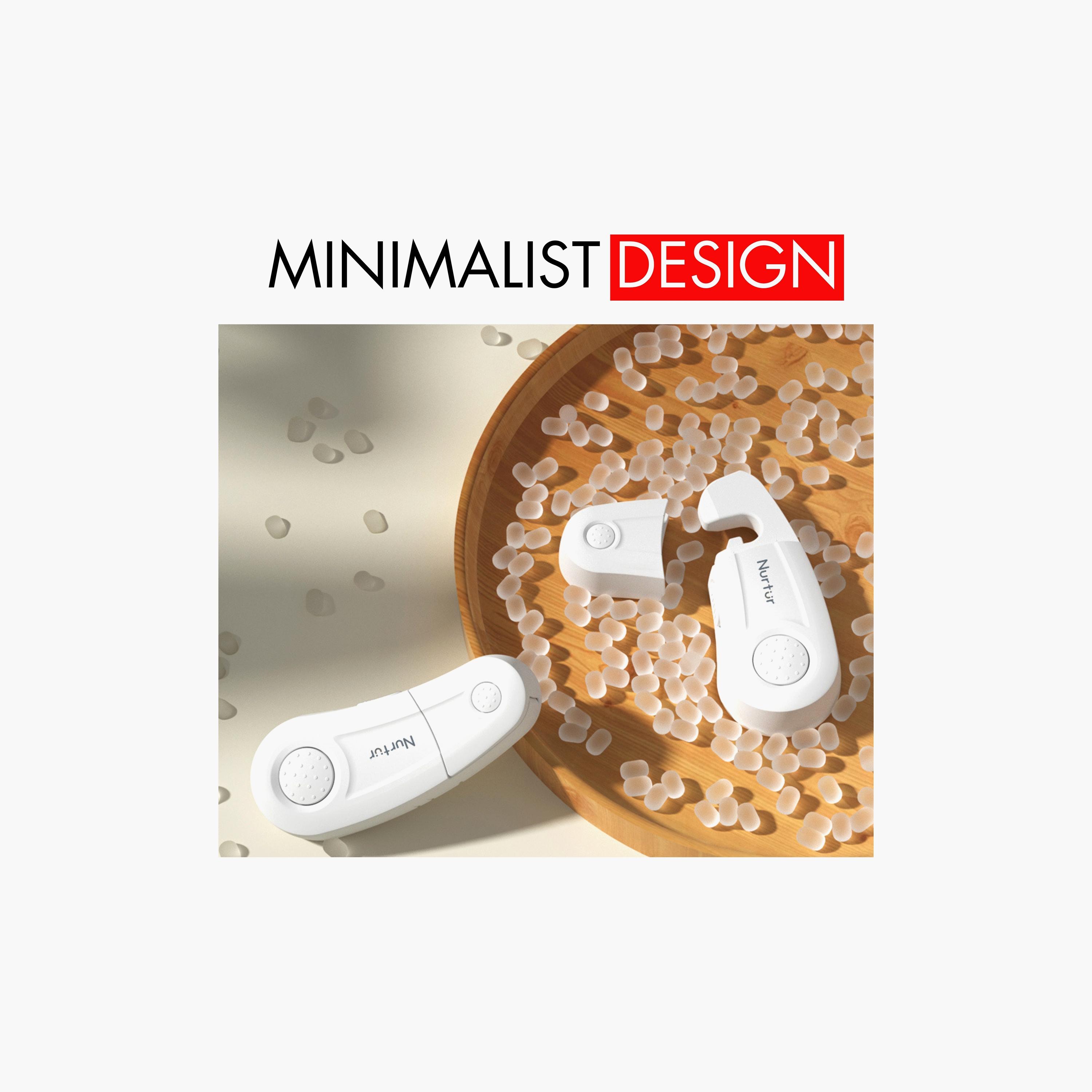 قفل أمان لدرج الأطفال من نورتور بقطعتين-baby-healthandsafety-babyproofing-image-4