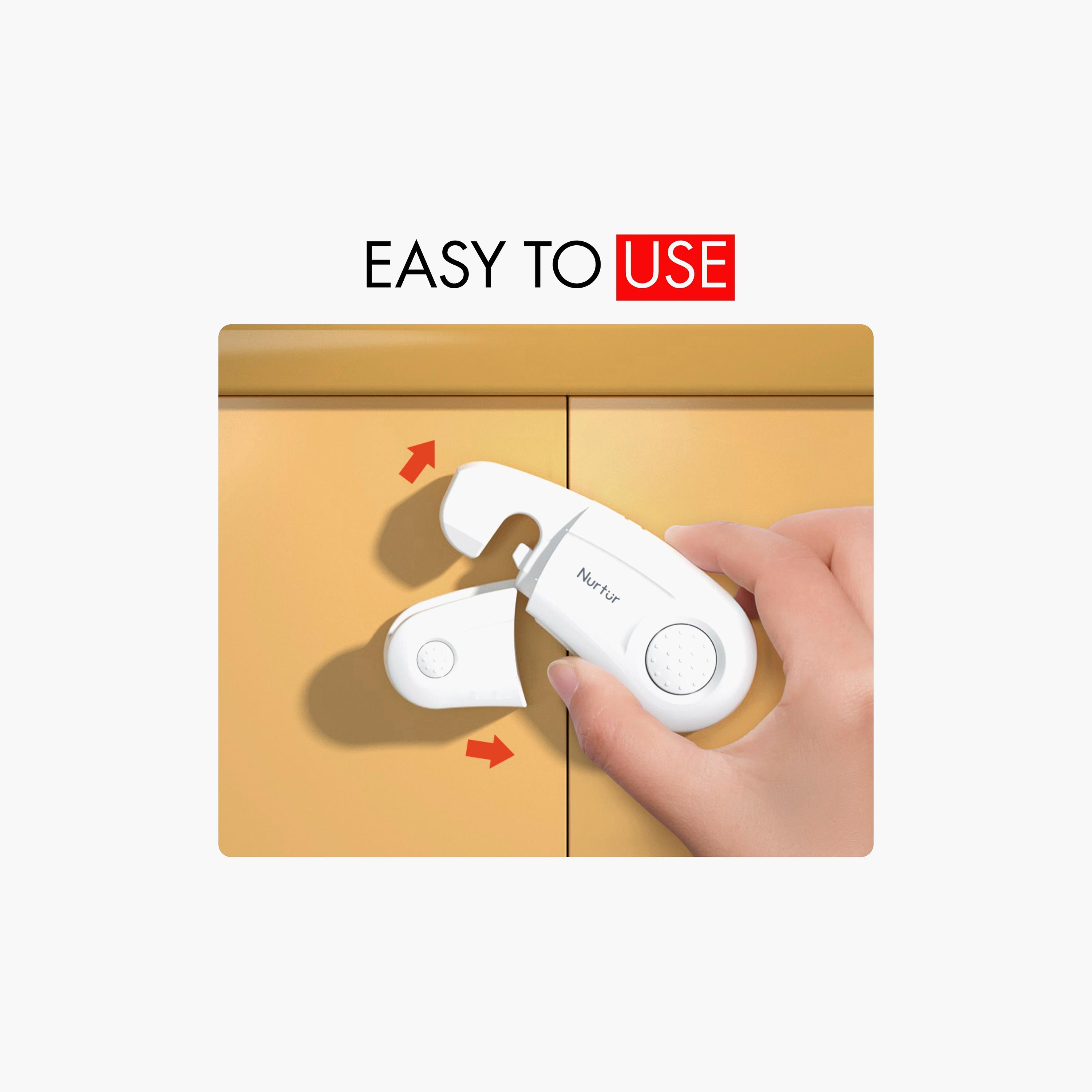 قفل أمان لدرج الأطفال من نورتور بقطعتين-baby-healthandsafety-babyproofing-image-3