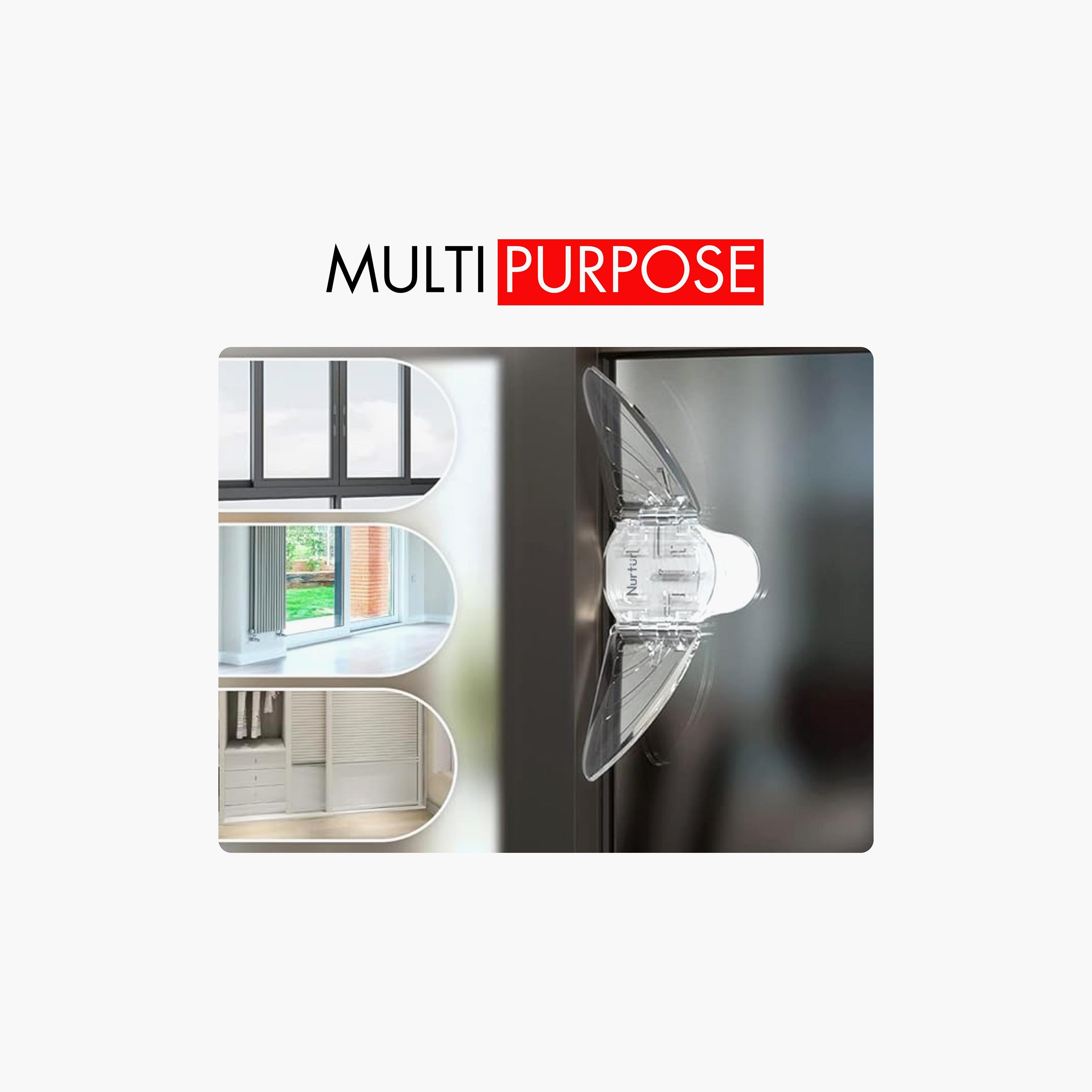 Nurtur Child Safety Window Lock for Sliding & Casement - Transparent-baby-healthandsafety-babyproofing-image-6