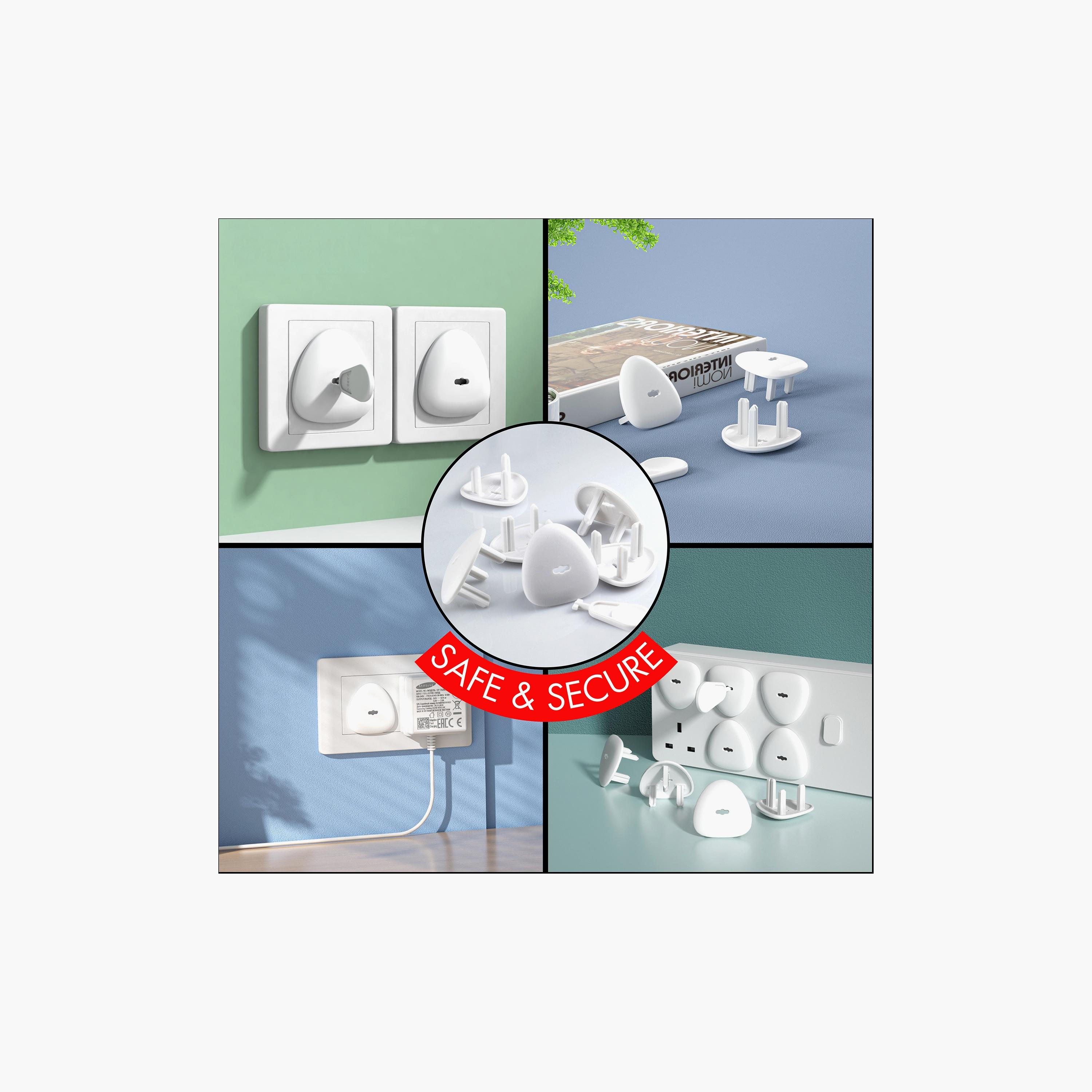 Nurtur 6-Piece Child Safety Socket Covers - UK Type-baby-healthandsafety-babyproofing-image-5