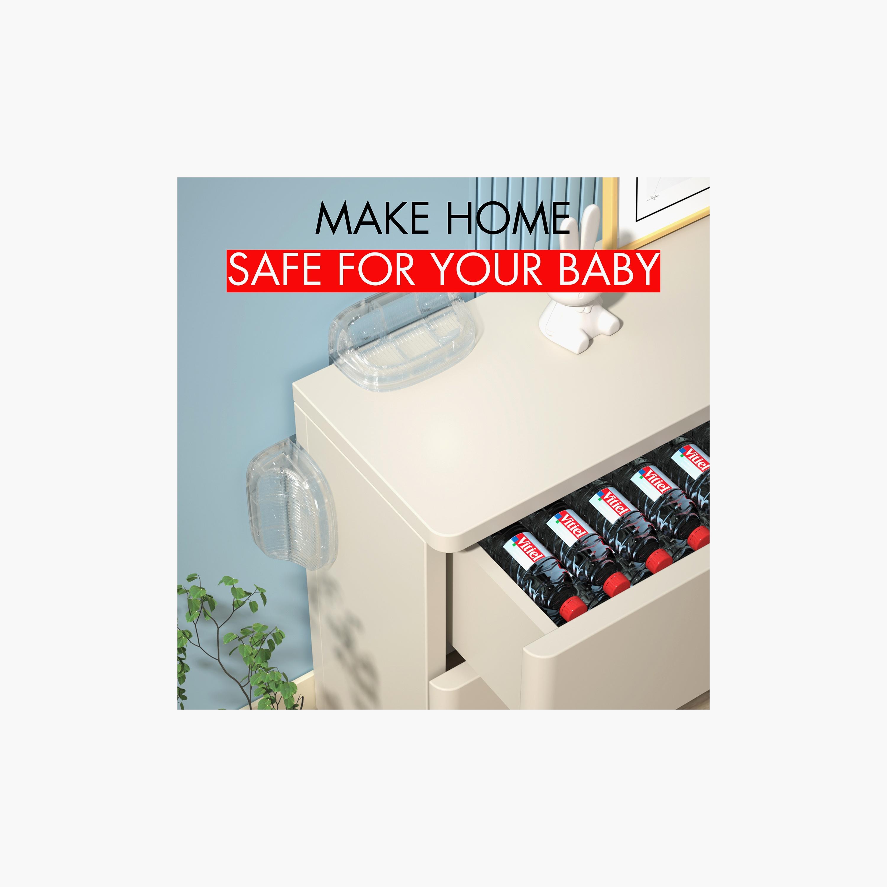 أشرطة جدارية مضادة للانقلاب للأثاث - شفافة من نورتور بقطعتين-baby-healthandsafety-babyproofing-image-6