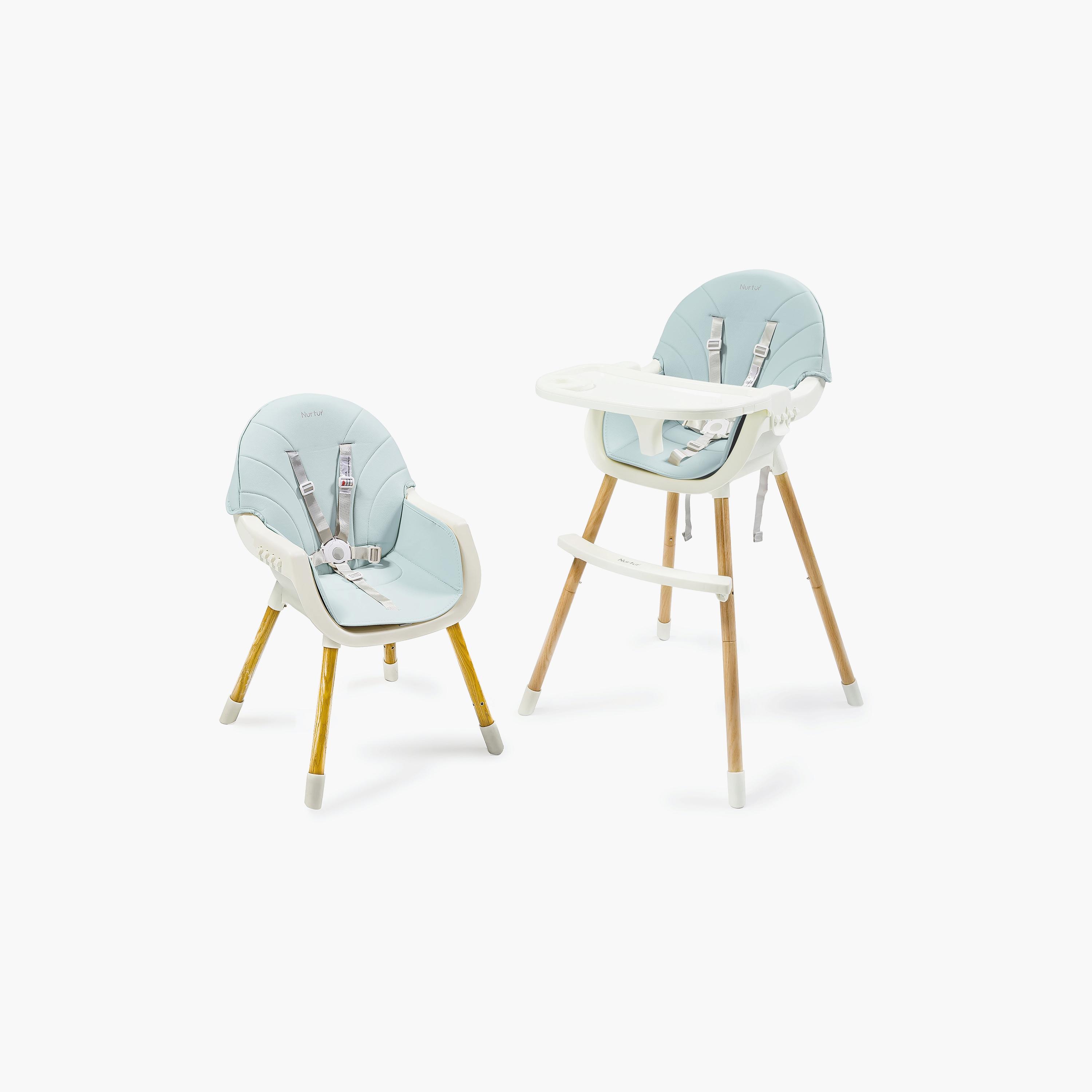 Nurtur 2-in-1 High Chair with Padded Cushioning-baby-feeding-highchairsandboosters-image-1