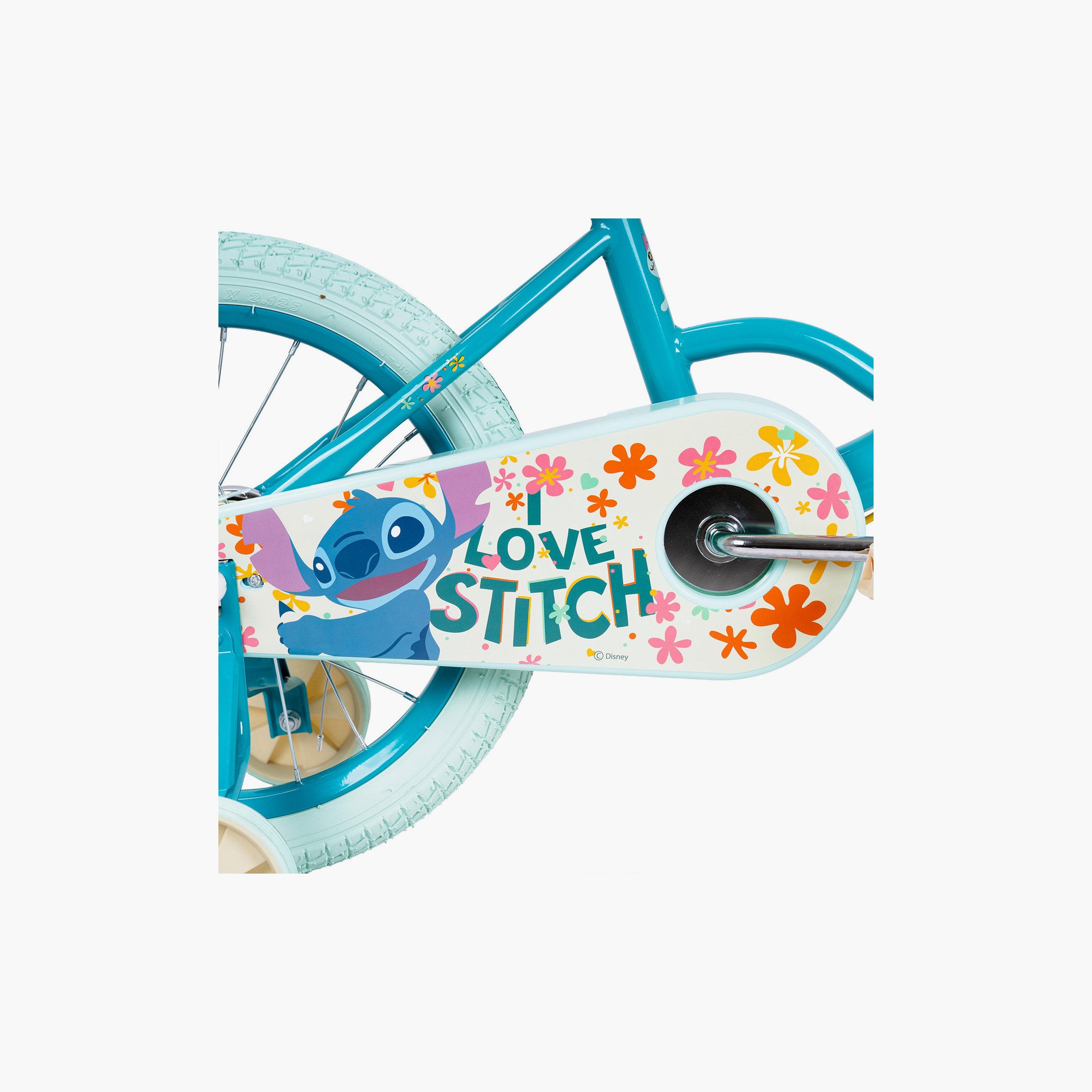 Spartan Disney Stitch Bicycle - 12 Inch-toys-outdoor-bikesandrideons-bikes-image-4