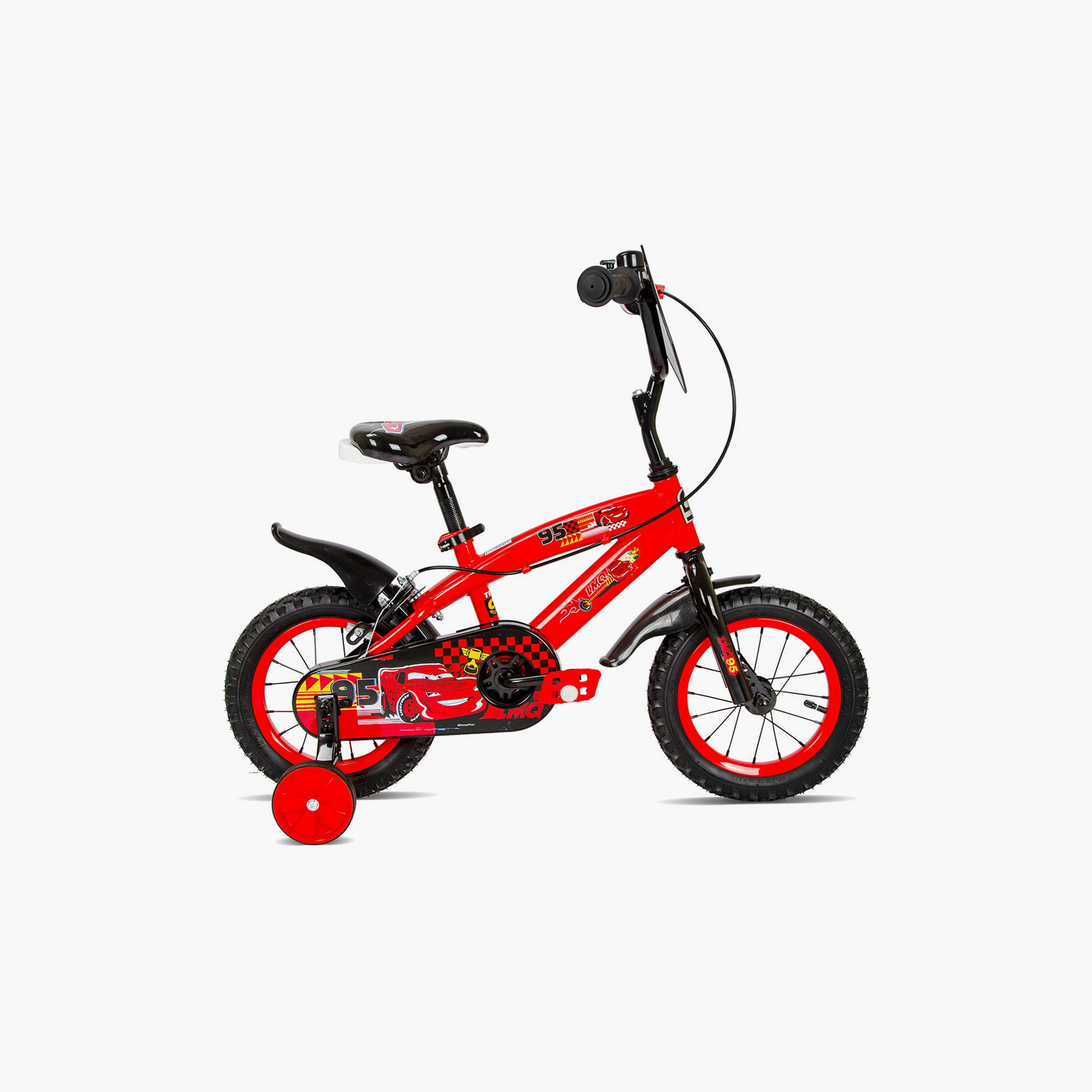Spartan Disney Cars Bicycle - 12 Inch-toys-outdoor-bikesandrideons-bikes-image-2