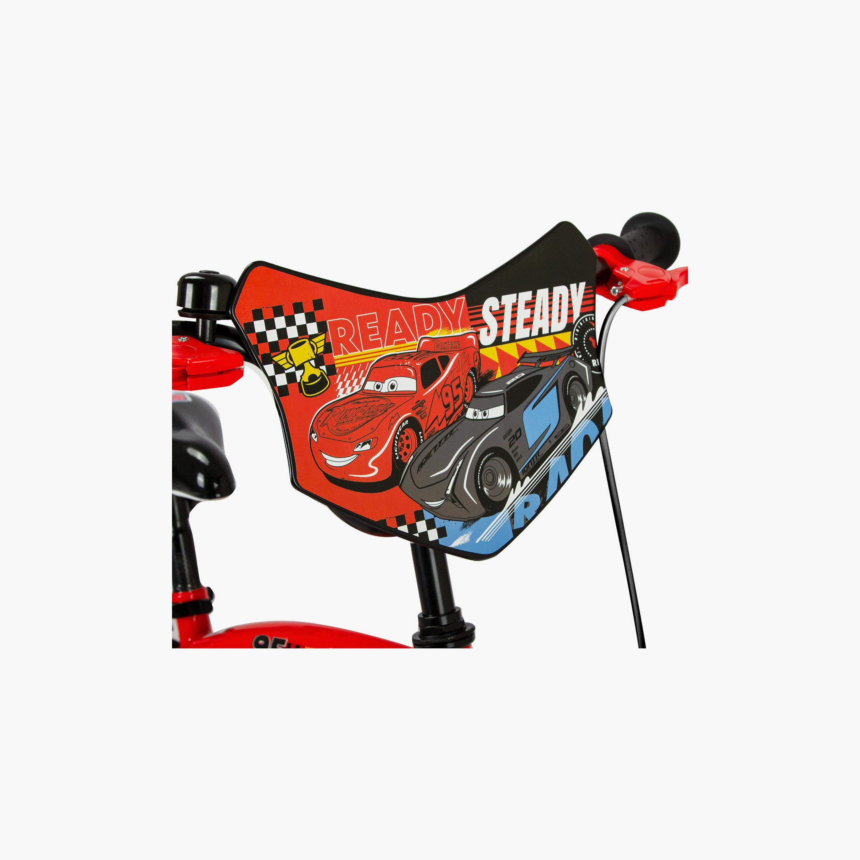 Spartan Disney Cars Bicycle - 12 Inch-toys-outdoor-bikesandrideons-bikes-image-3