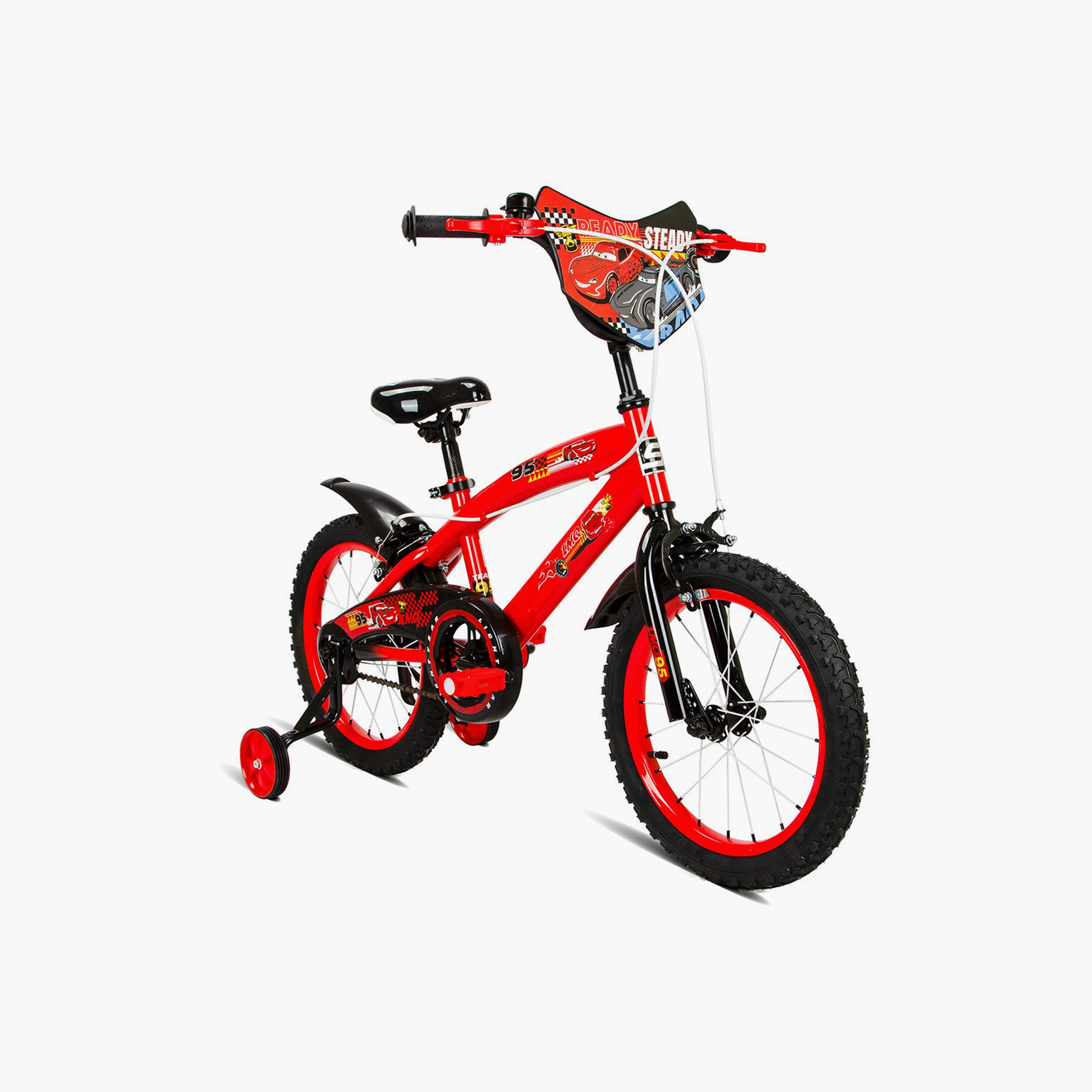Spartan Disney Cars Bicycle - 16 Inch-toys-outdoor-bikesandrideons-bikes-image-1