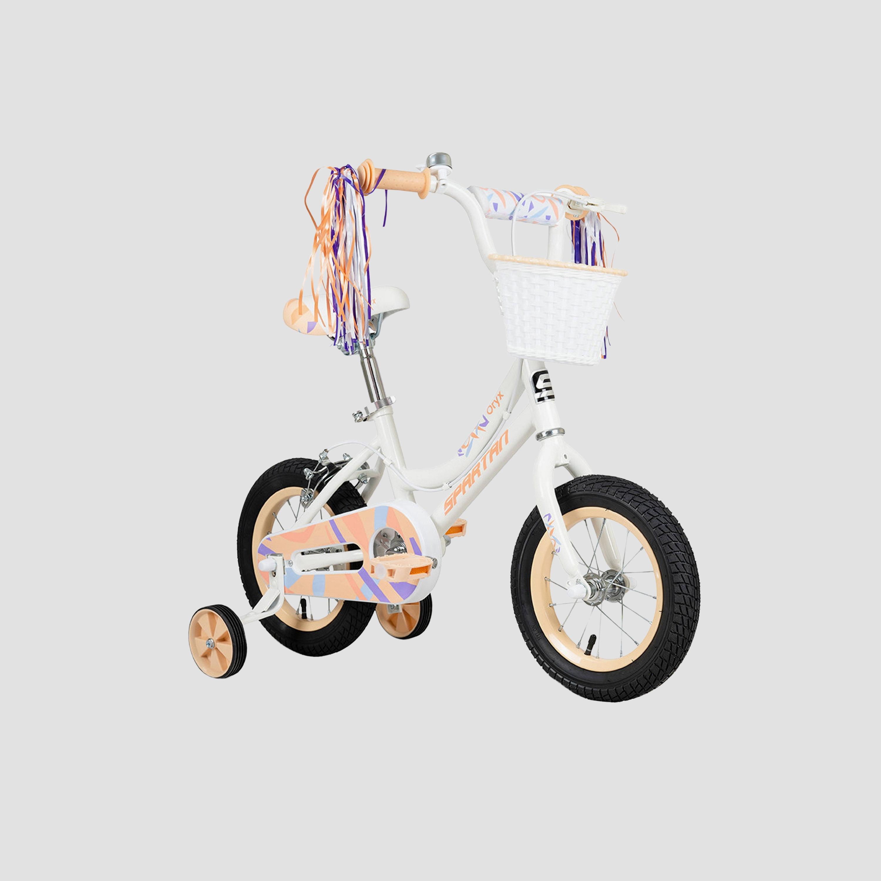 Spartan Oryx Bicycle - Light Peach - 12 Inch-toys-outdoor-bikesandrideons-bikes-image-1