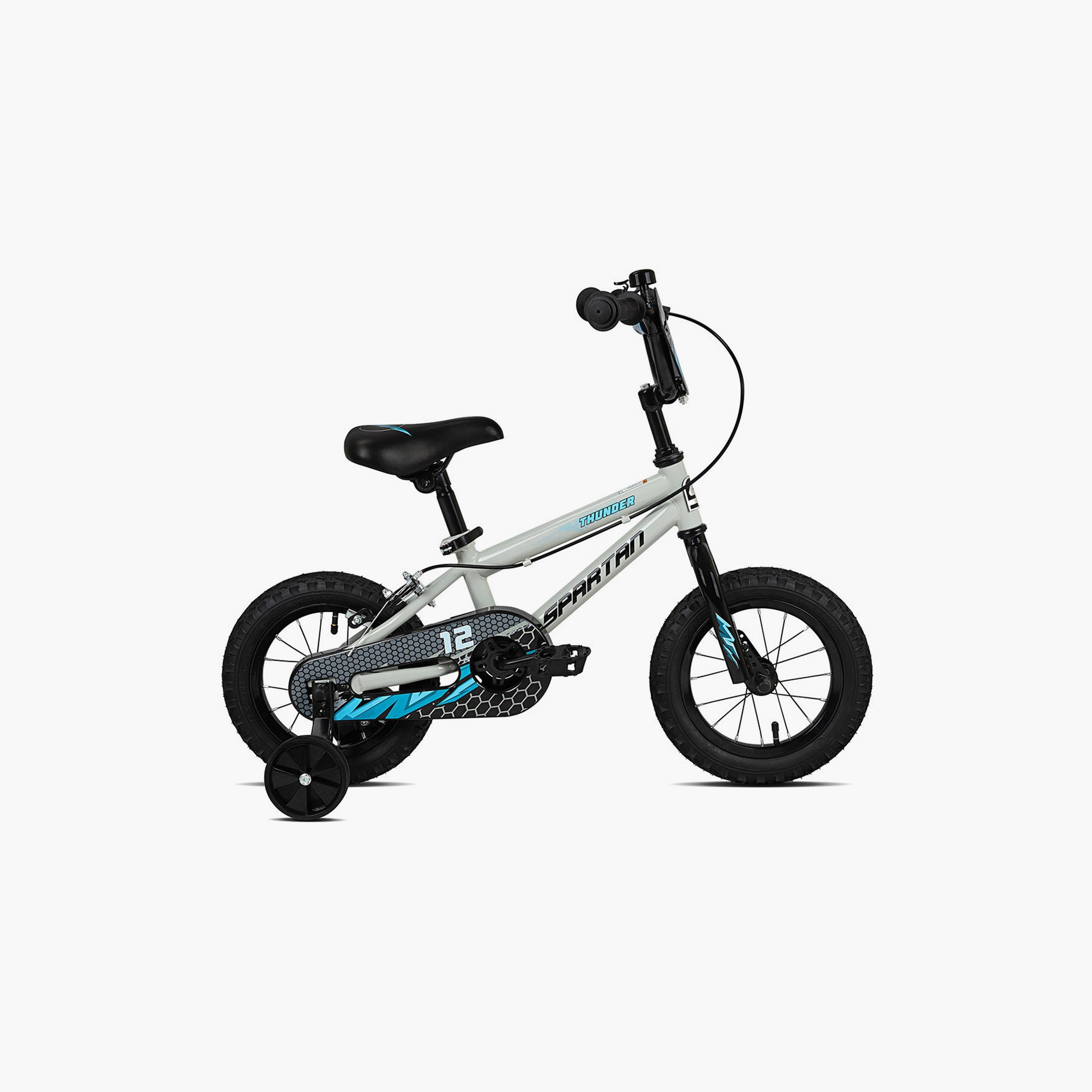 دراجة سبارتان ثاندر - رمادي لامع - 12 بوصة-toys-outdoor-bikesandrideons-bikes-image-2