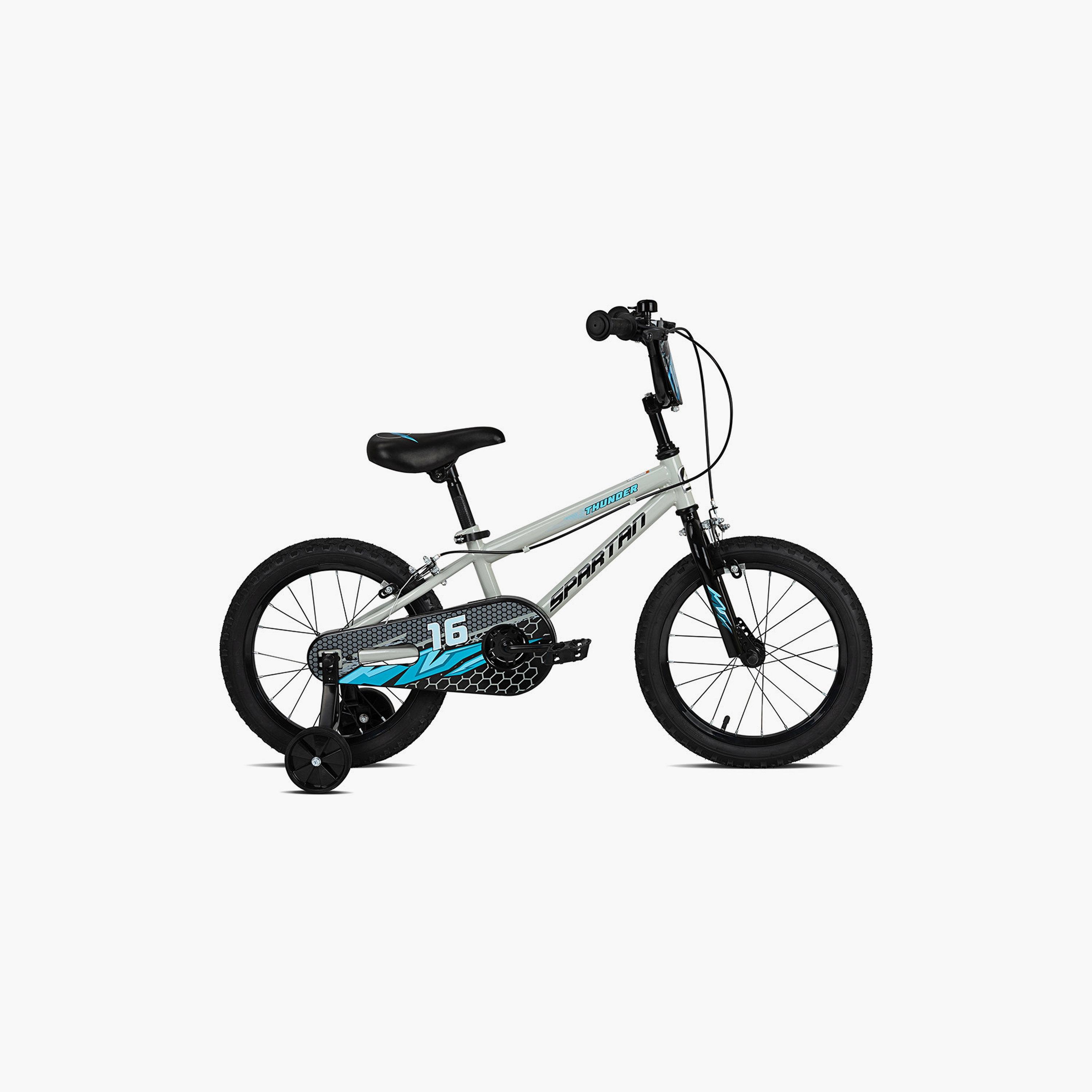 Spartan Thunder Bicycle - Gray Gloss - 16 Inch-toys-outdoor-bikesandrideons-bikes-image-2