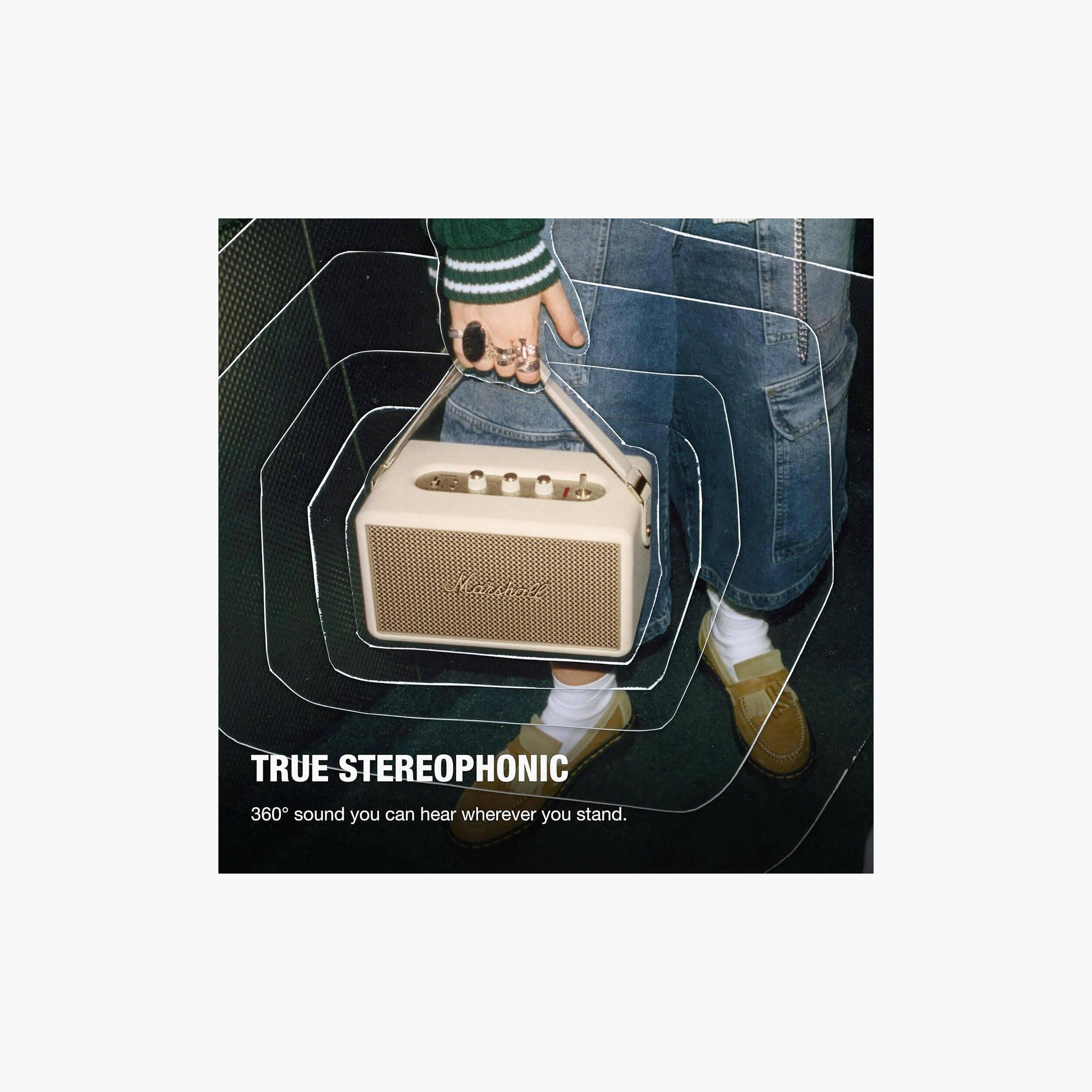 Marshall Portable Bluetooth Speaker Cream | KILBURN III CREAM-electronics-speakers-image-3