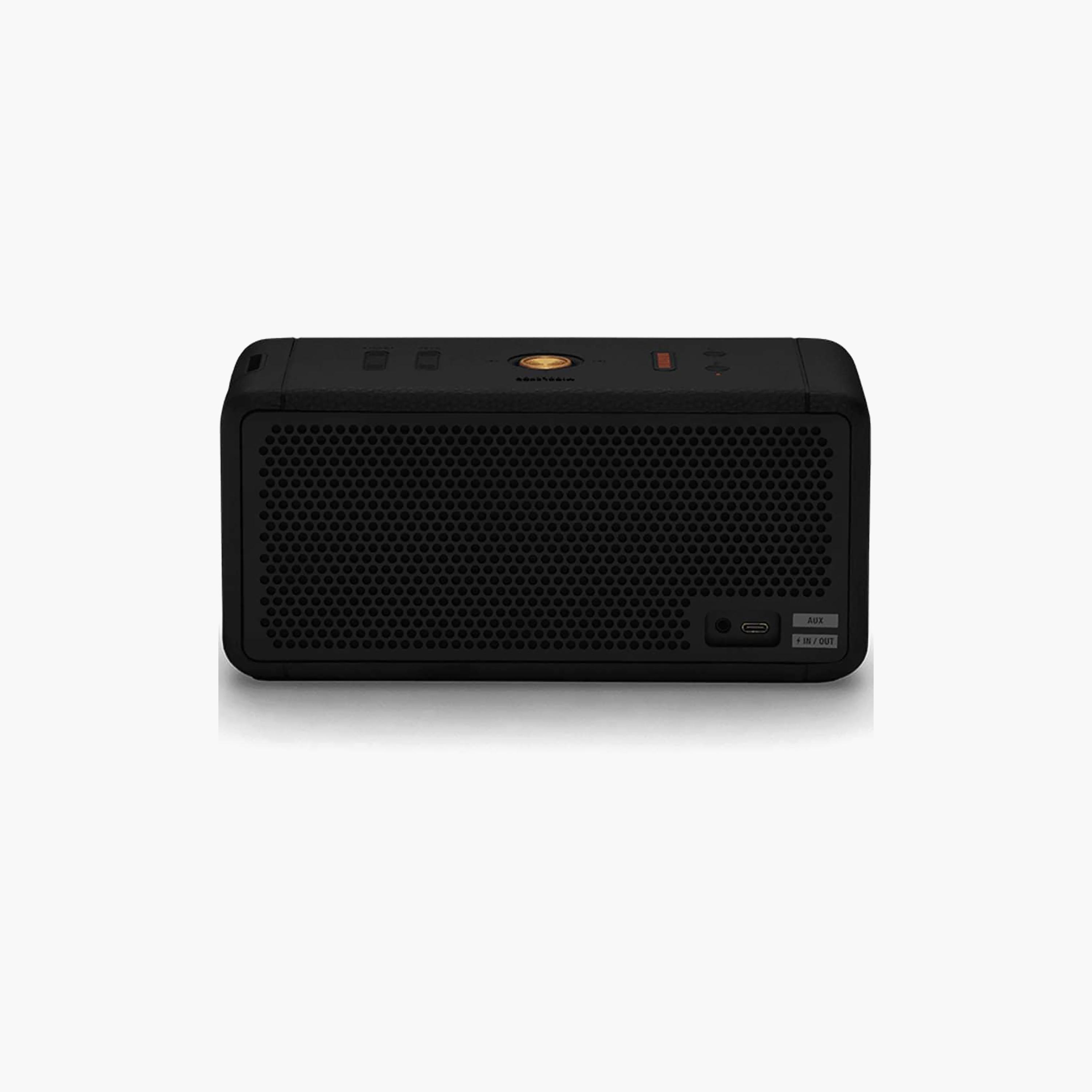 Marshall Portable Wireless Bluetooth Speaker | MIDDLETON II BLACK AND BRASS-electronics-speakers-image-3