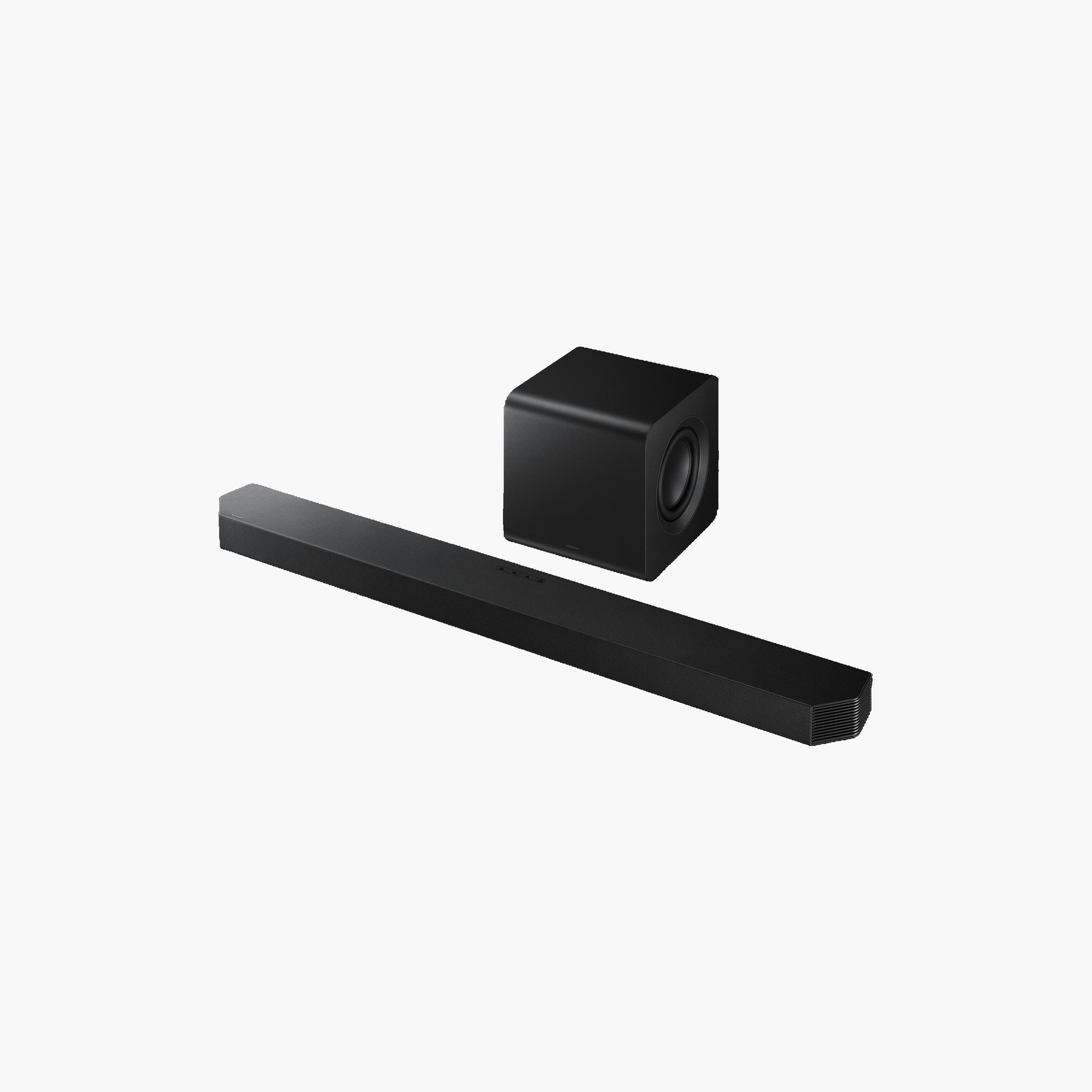 سامسونج ساوند بار سلسلة كيو 5.1.2 قناة مع مضخم صوت، أسود (2025) | HW-Q800F/ZN-electronics-speakers-image-1