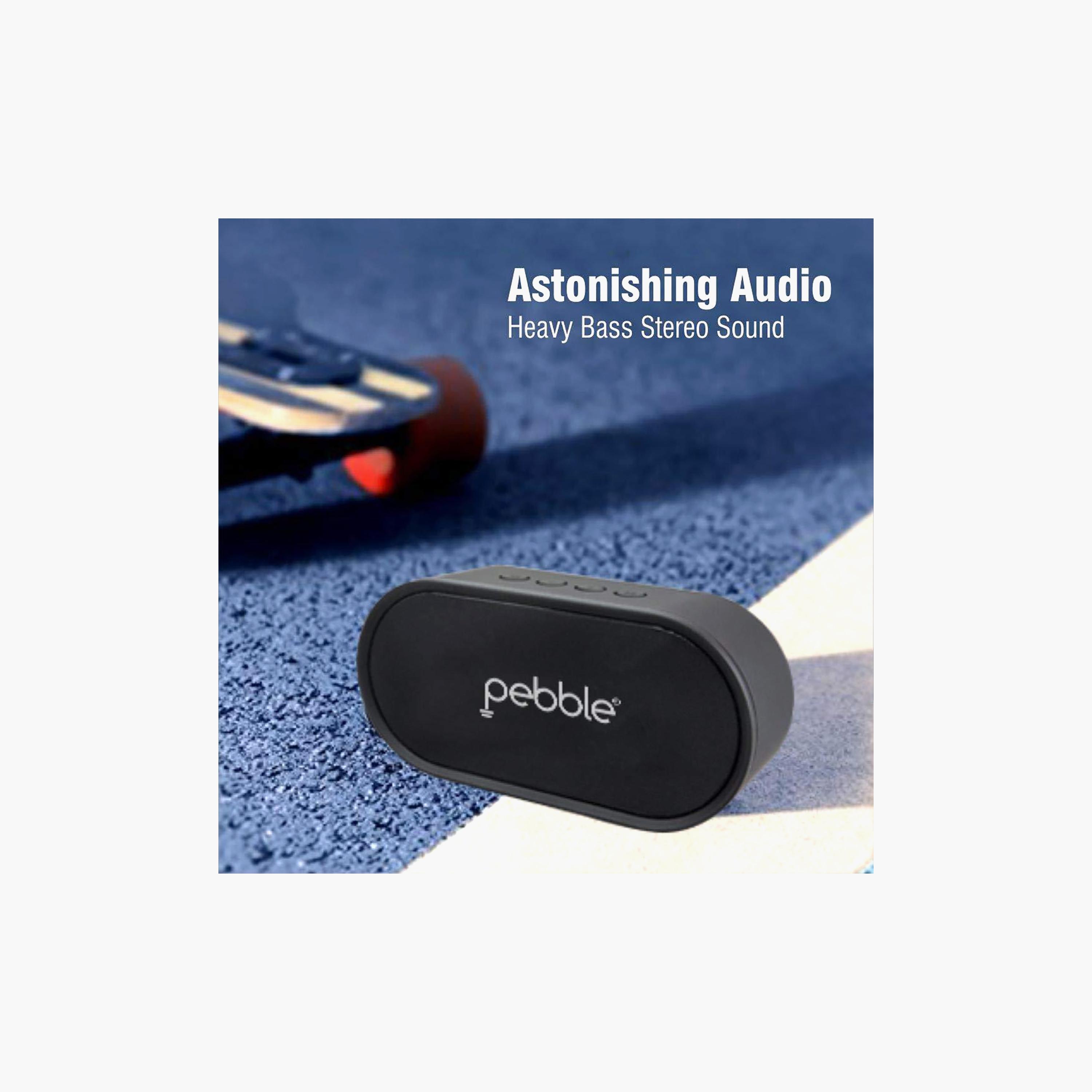 Pebble BassX Prime Bluetooth Speaker with Heavy Bass Stereo Sound | PBBXP6-electronics-speakers-image-2