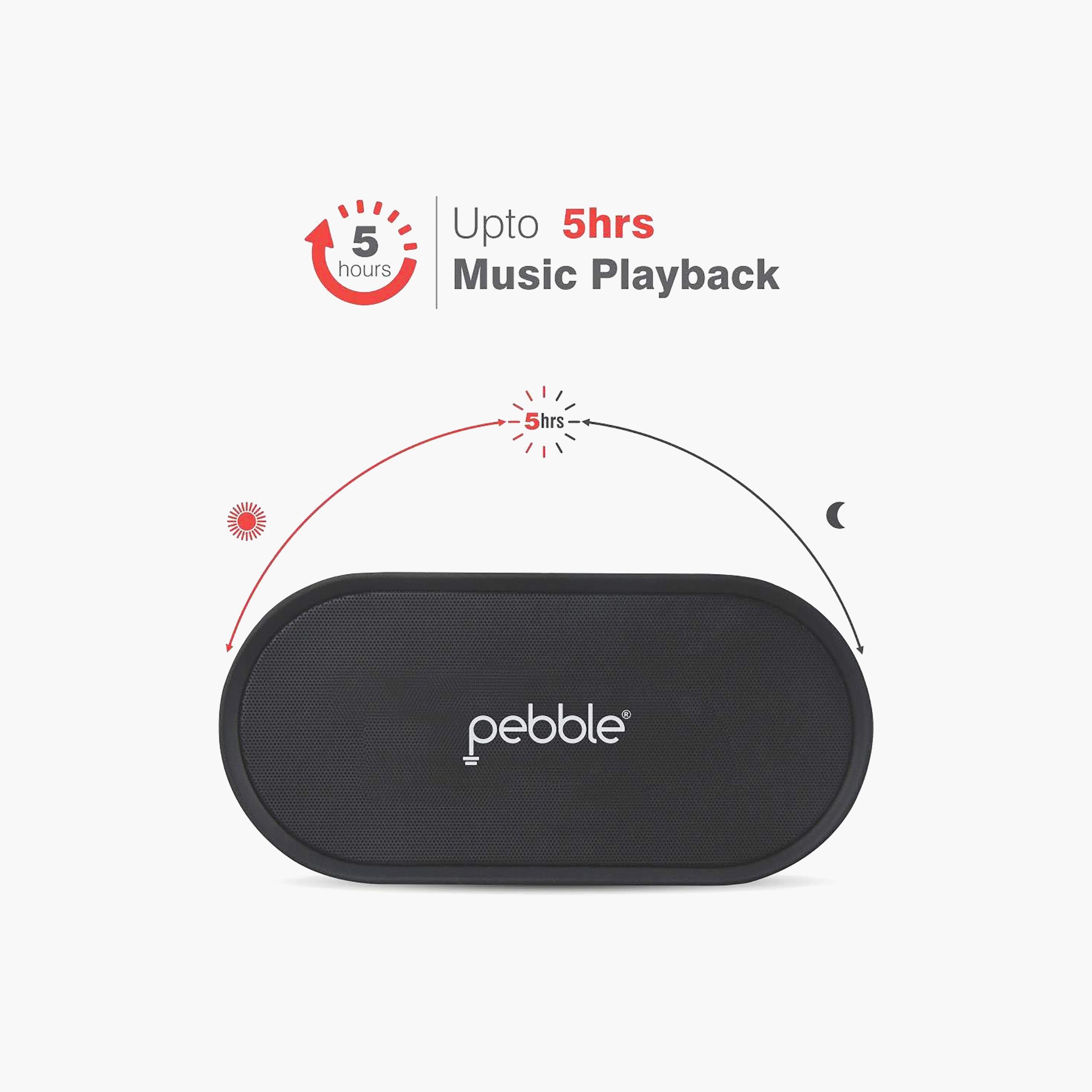 Pebble BassX Prime Bluetooth Speaker with Heavy Bass Stereo Sound | PBBXP6-electronics-speakers-image-4