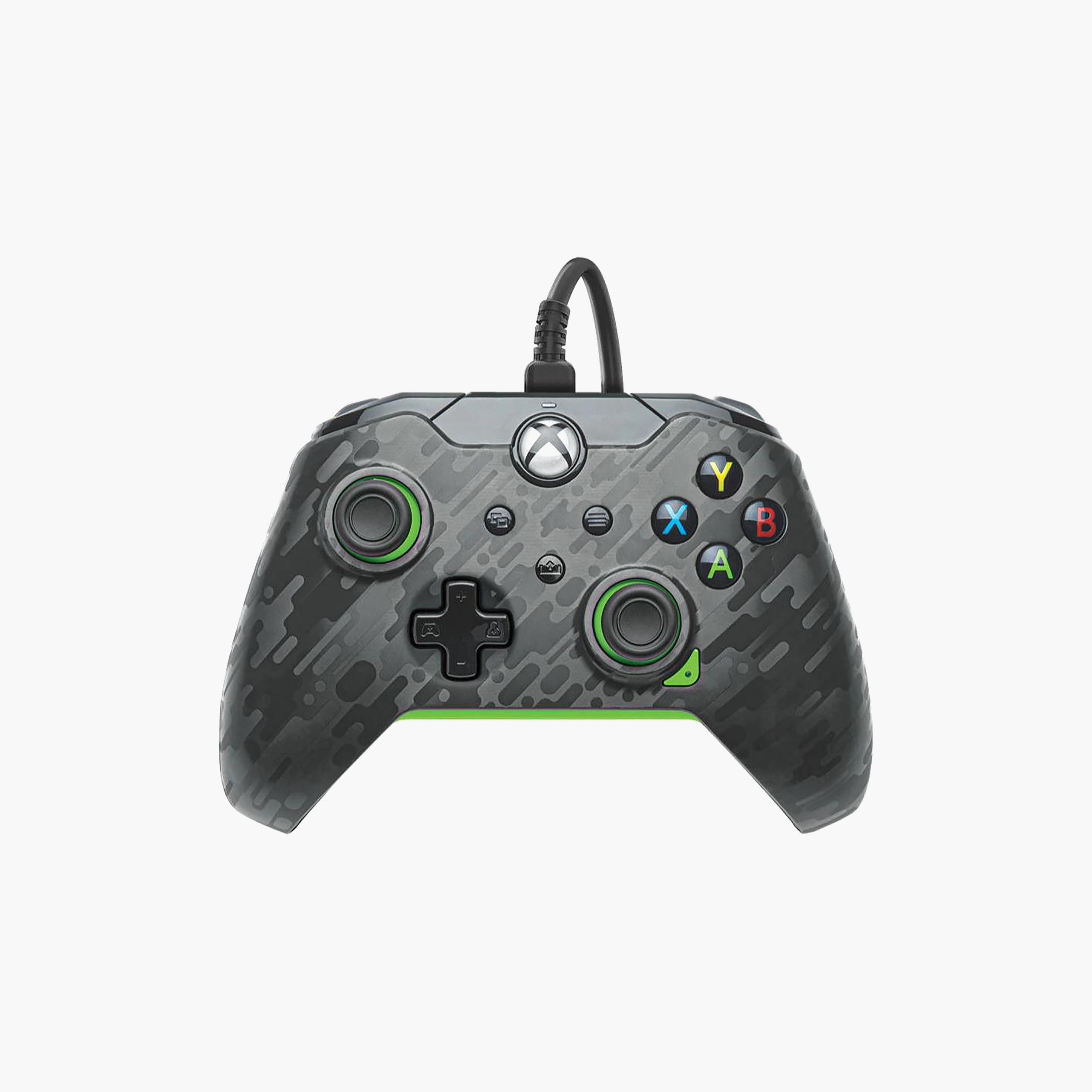 PDP Xbox Series X/S & Xbox One Wired Controller Neon Carbon | 049-012-CMGG-electronics-gamesandconsoles-image-1