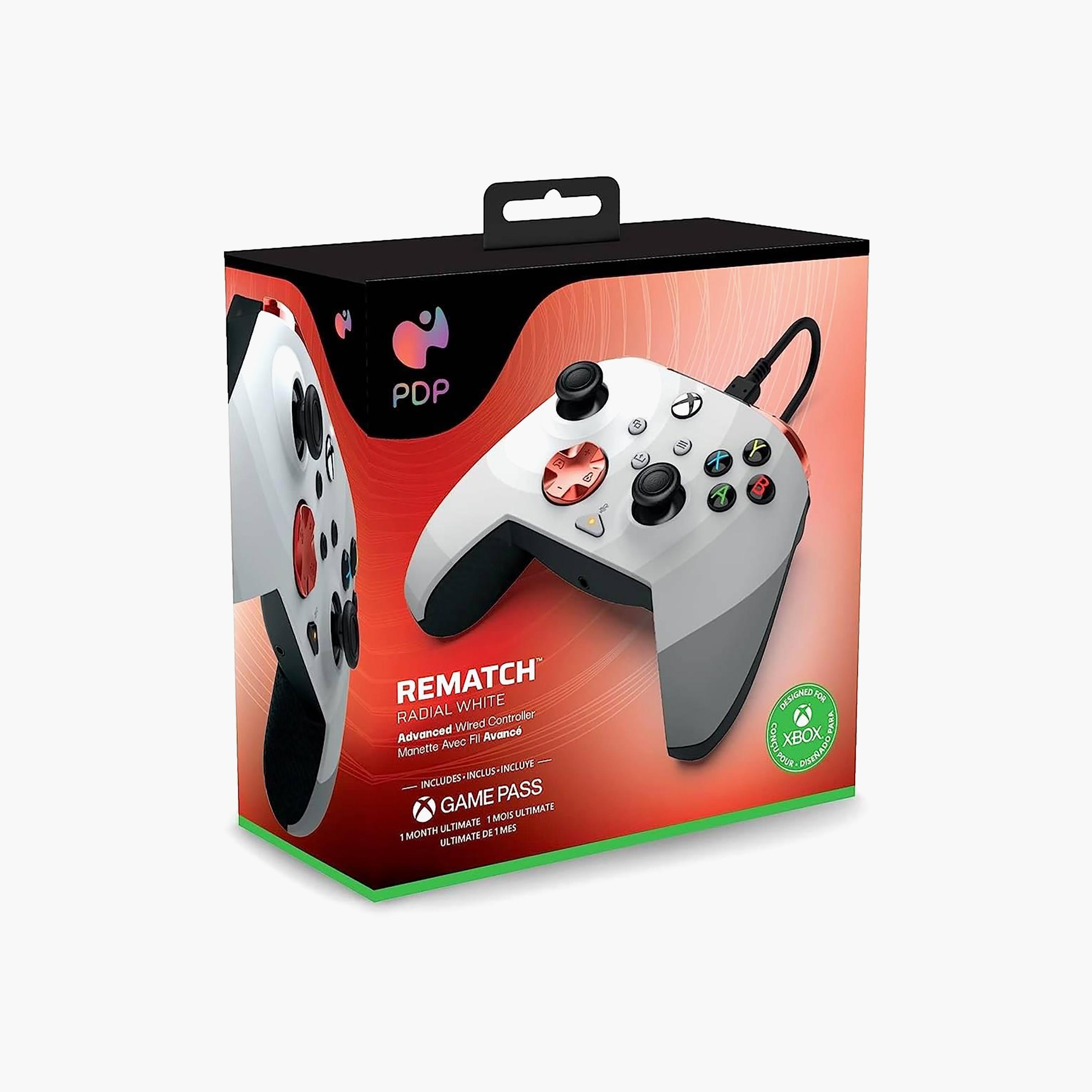 PDP Xbox Series X/S & Xbox One Rematch Advanced Wired Controller Radial White | 049-023-RW-electronics-gamesandconsoles-image-5