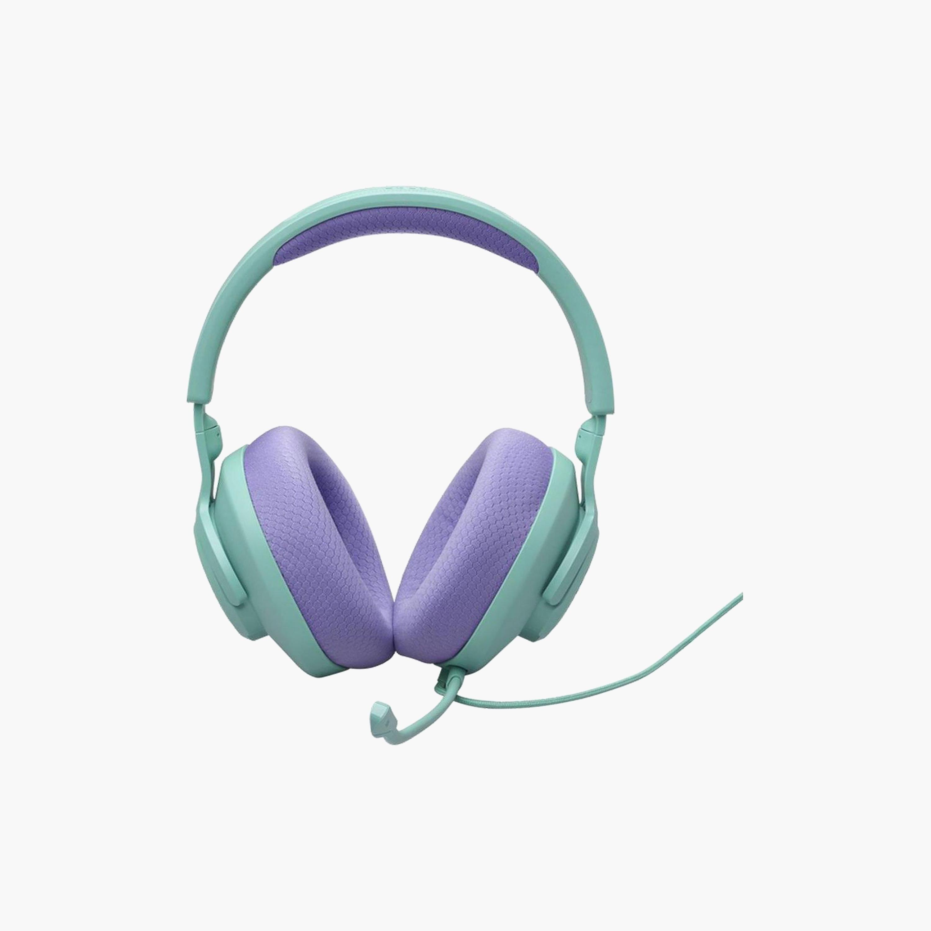 JBL QUANTUM 100 M2 Wired Over Ear Gaming Headset Cyan | JBLQTUM100M2CYN-PROMO_EMAX_AE_ENBD_131026-image-1