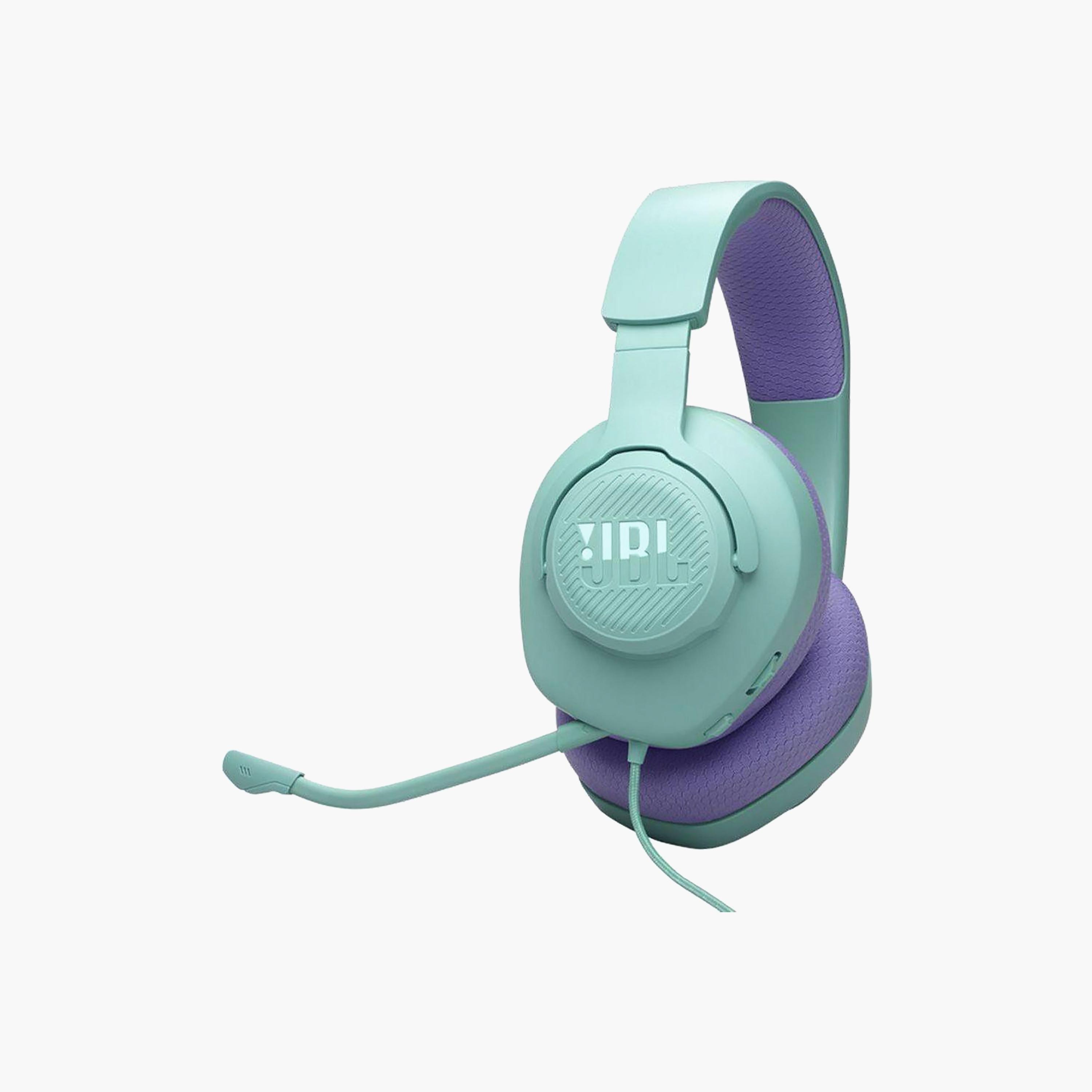 JBL QUANTUM 100 M2 Wired Over Ear Gaming Headset Cyan | JBLQTUM100M2CYN-PROMO_EMAX_AE_ENBD_131026-image-2
