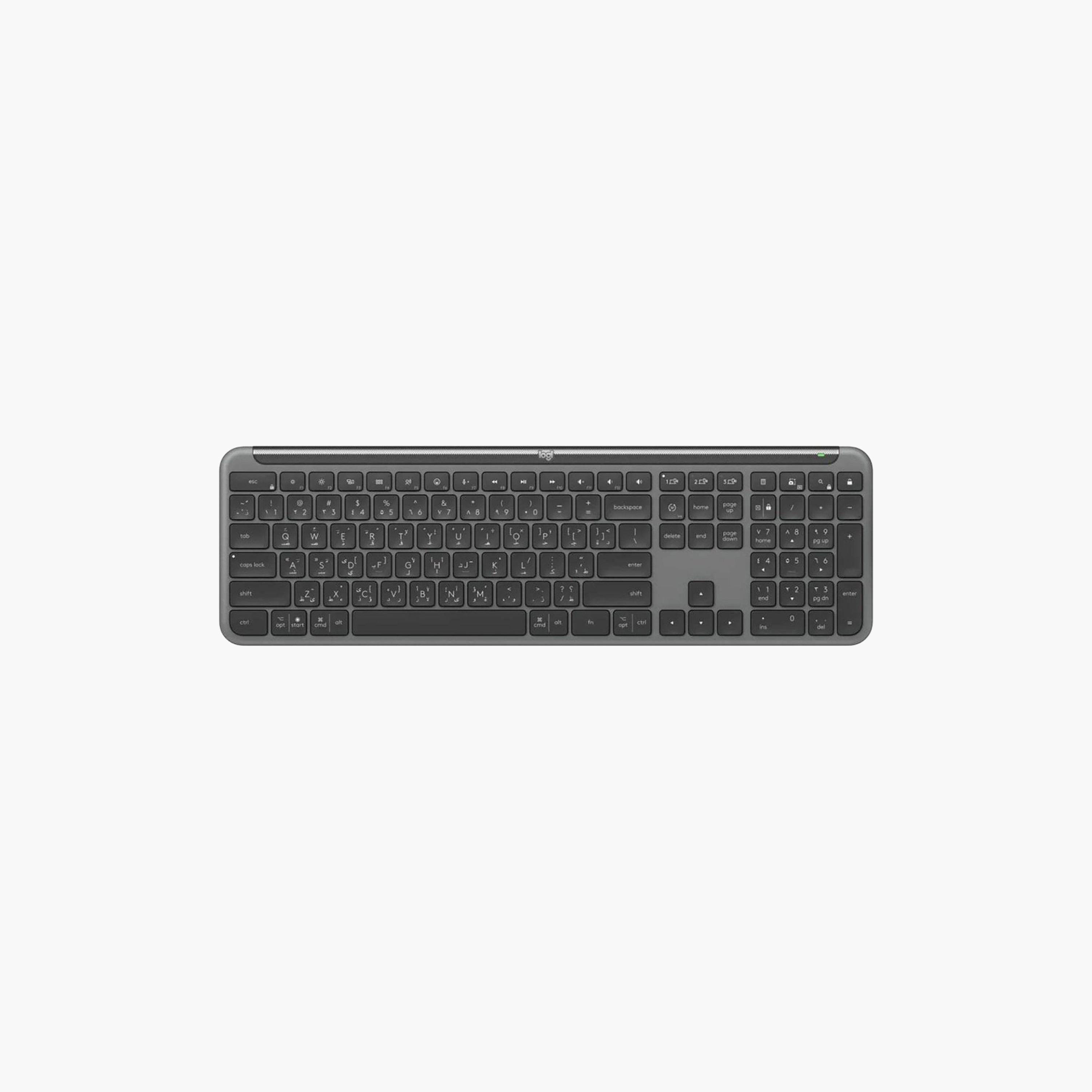 Logitech K950 Signature Slim Wireless Keyboard Graphite | 920-012468-electronics-accessories-computeraccesories-image-1