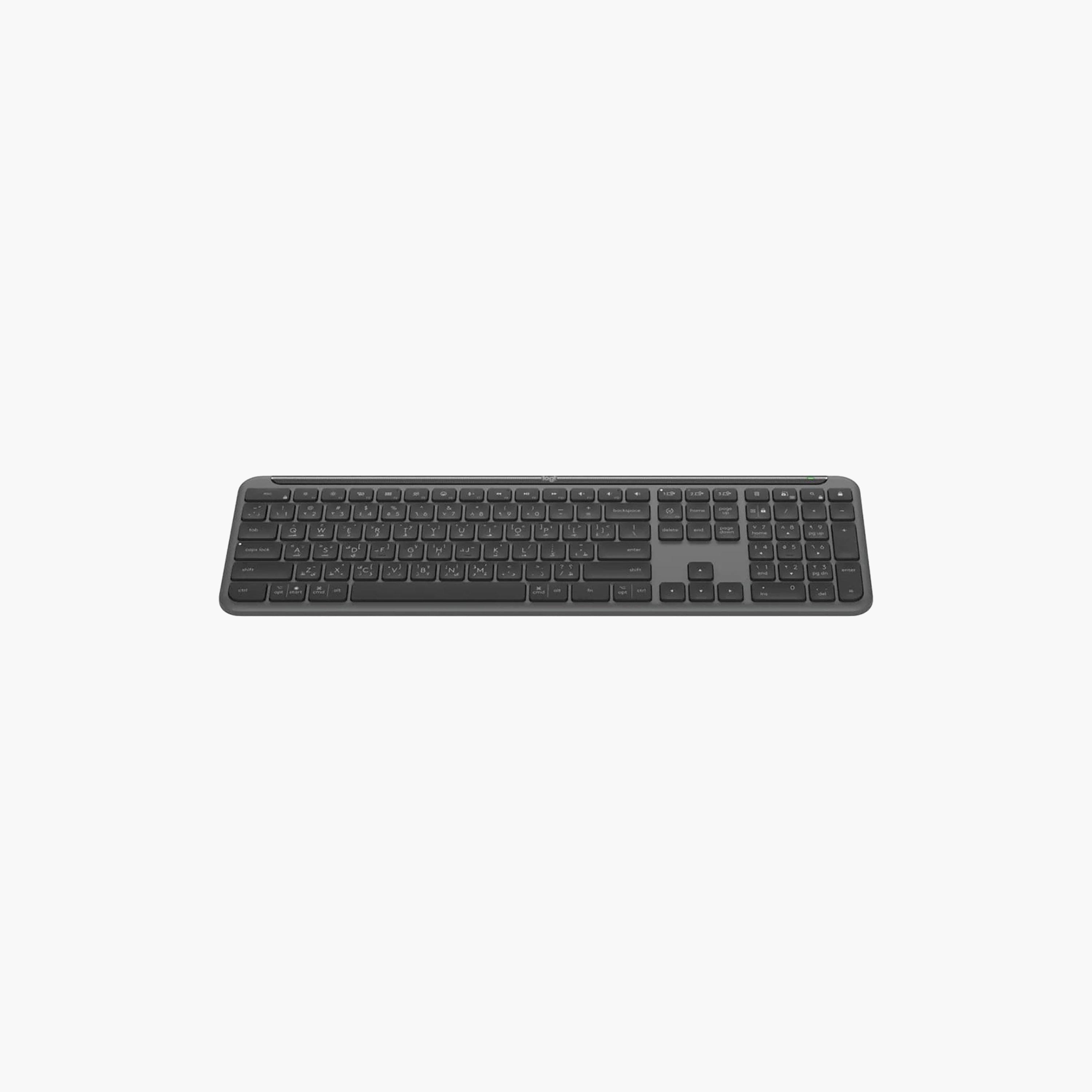 لوجيتيك كيه 950 سيجنيتشر سليم لوحة مفاتيح لاسلكية، رمادي غرافيت | 920-012468-electronics-accessories-computeraccesories-image-4