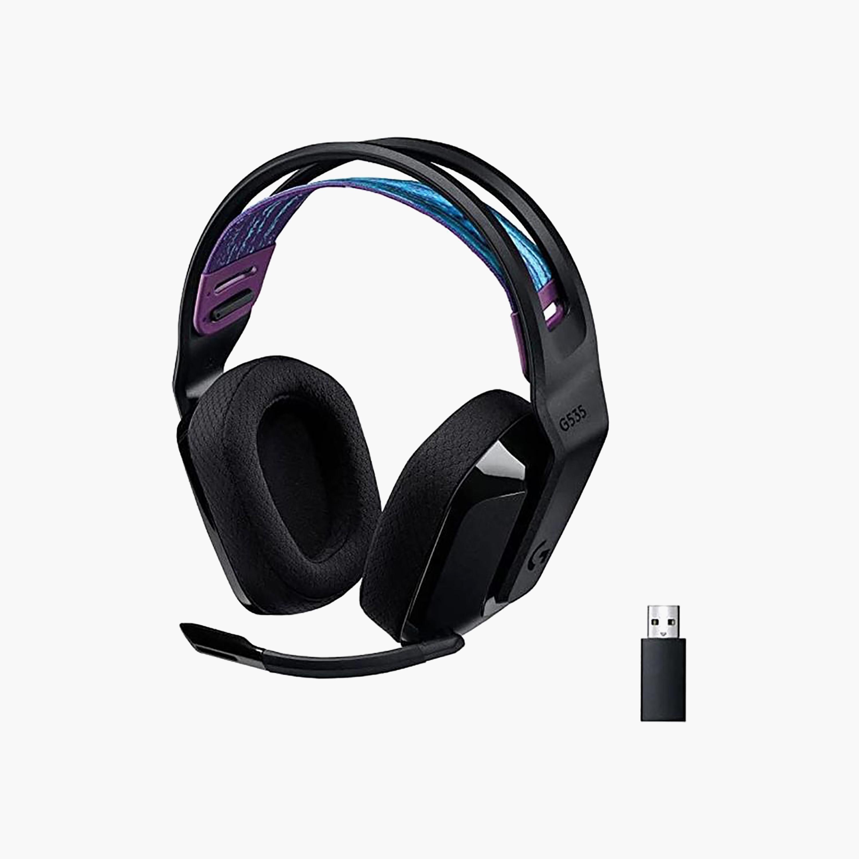 Logitech Wireless Over Ear Gaming Headset Black | 981-000972-electronics-headphonesandearphones-image-1