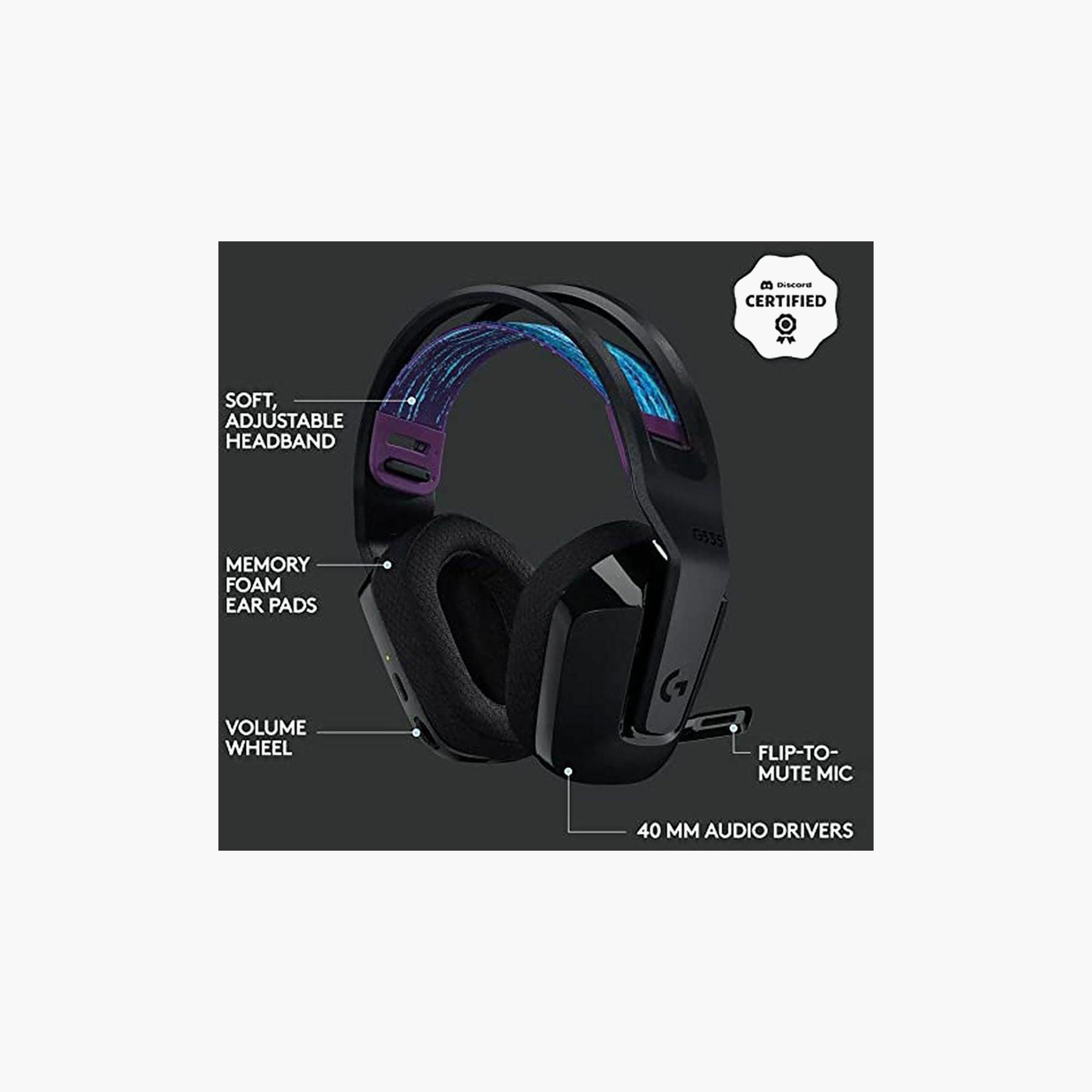 Logitech Wireless Over Ear Gaming Headset Black | 981-000972-electronics-headphonesandearphones-image-5