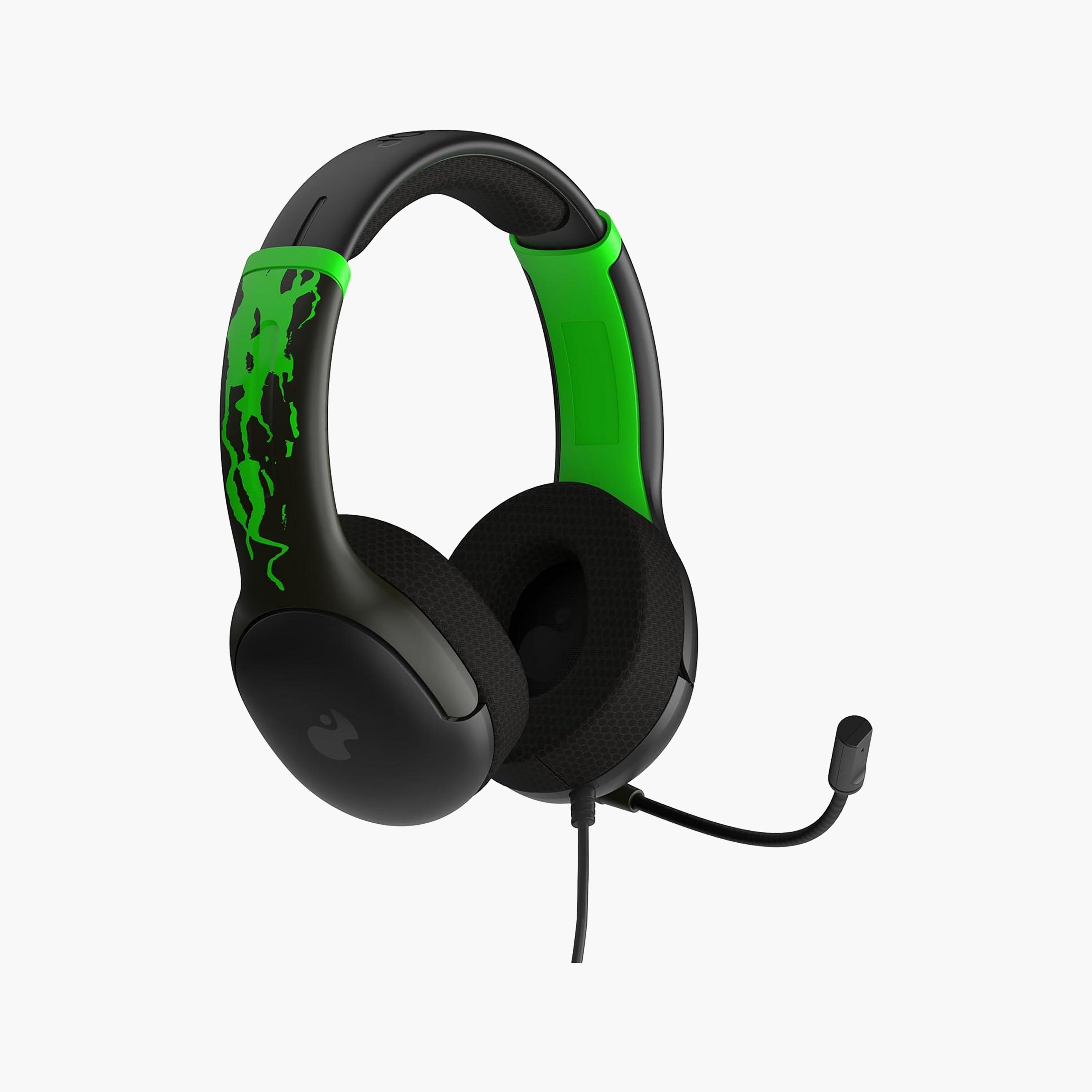 PDP Xbox AIRLITE Wired Headset Jolt Green | 049-015-JGR-electronics-headphonesandearphones-image-1