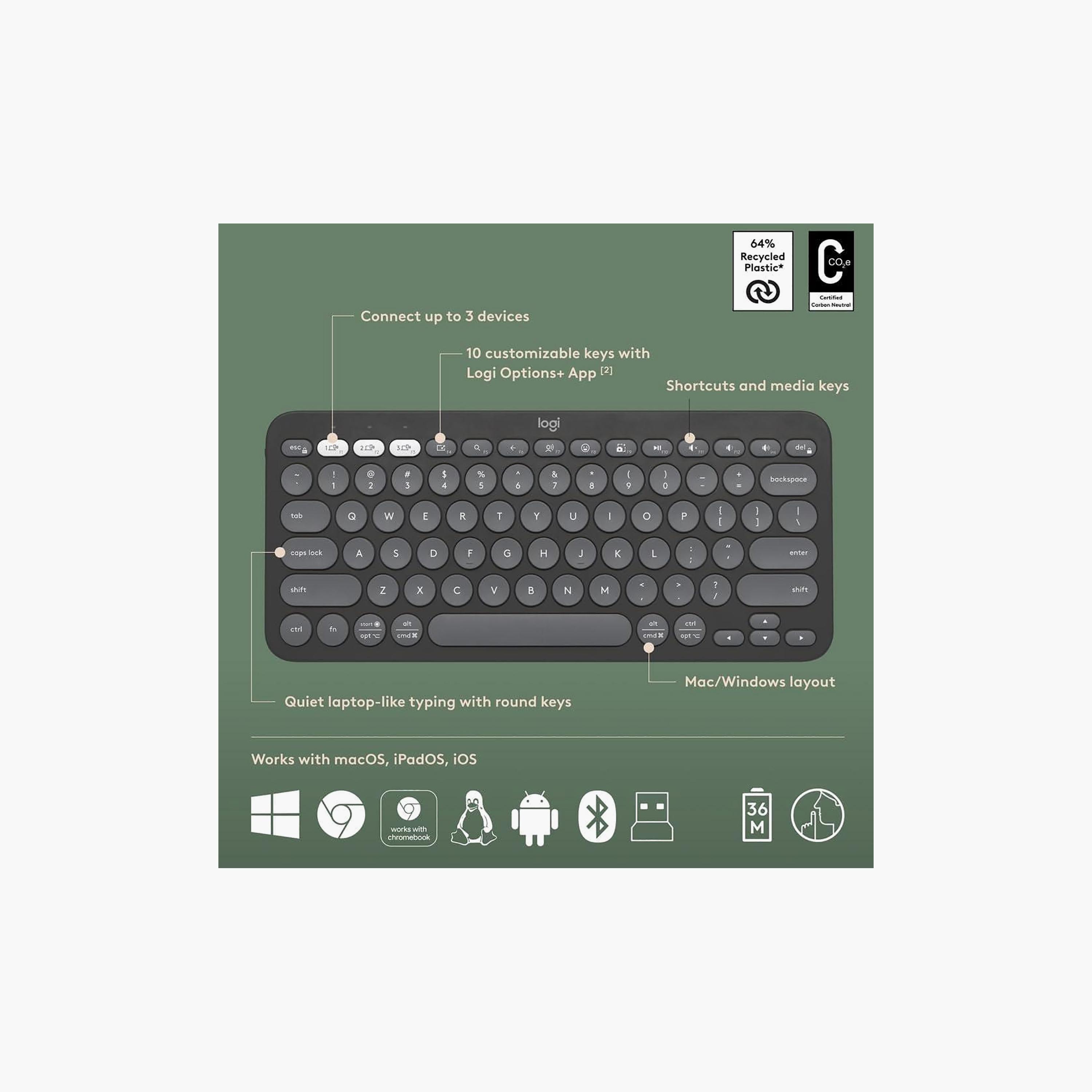 Logitech Pebble 2 Combo, Wireless Keyboard and Mouse Graphite | 920-012251-electronics-accessories-computeraccesories-image-4