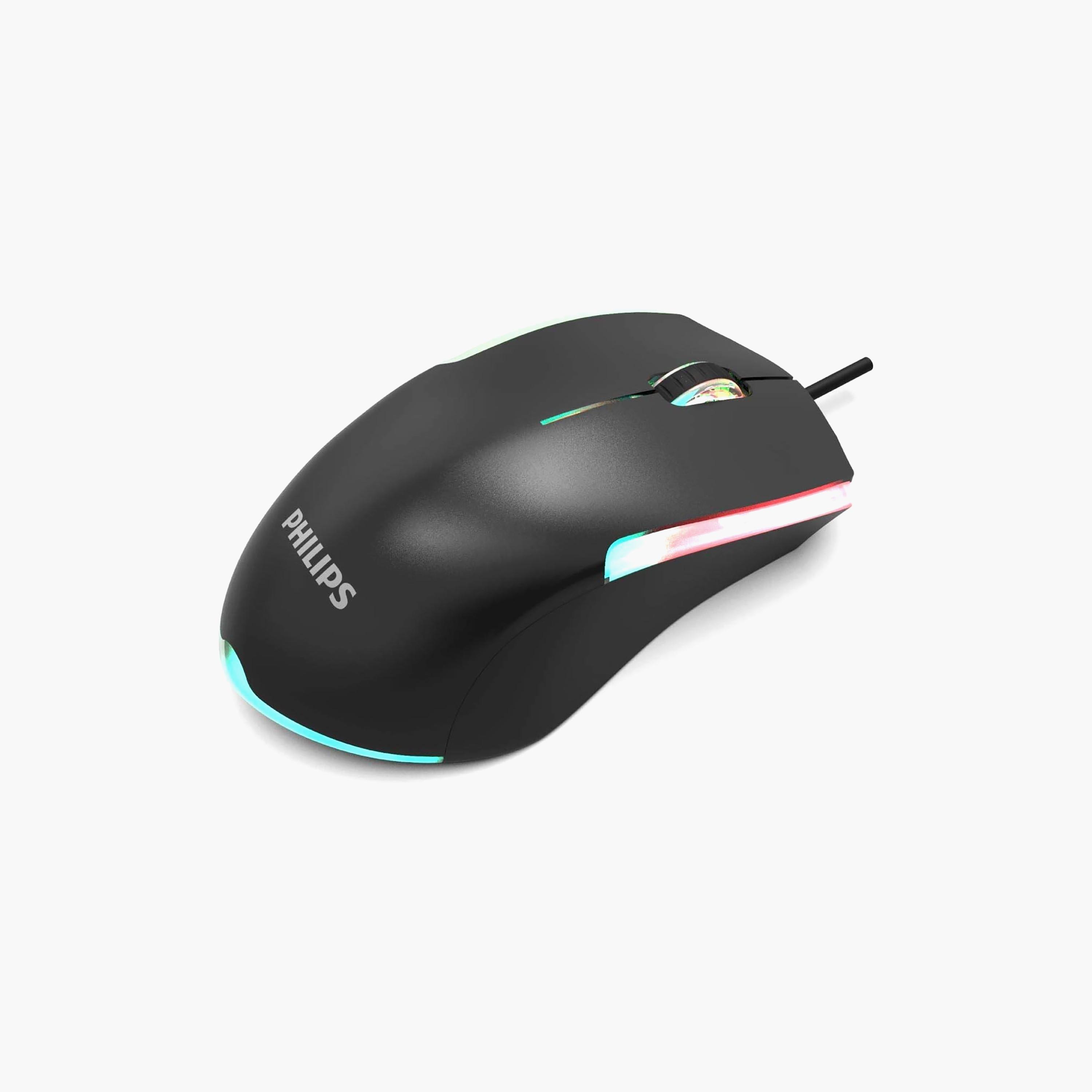 Philips Wired Gaming Mouse Black | SPK9314-PROMO_EMAX_AE_ENBD_131026-image-1