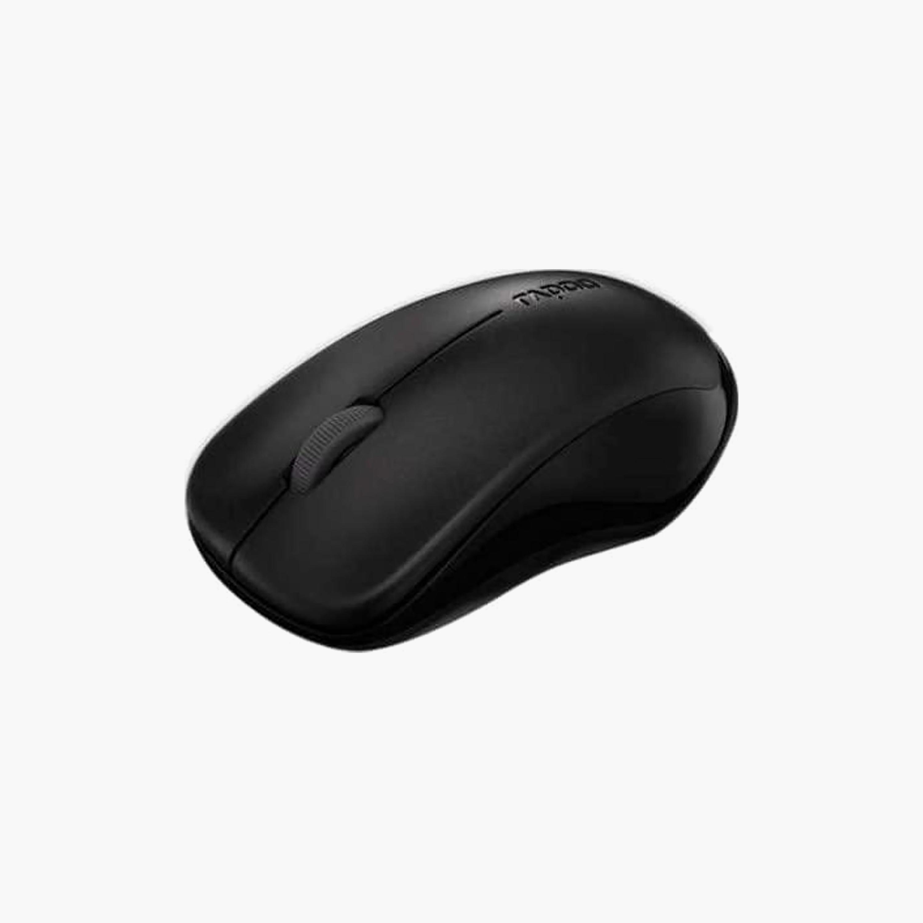 رابو 12.4G فأرة لاسلكية مستوى 3 مفاتيح، أسود | 11464-electronics-accessories-computeraccesories-image-2