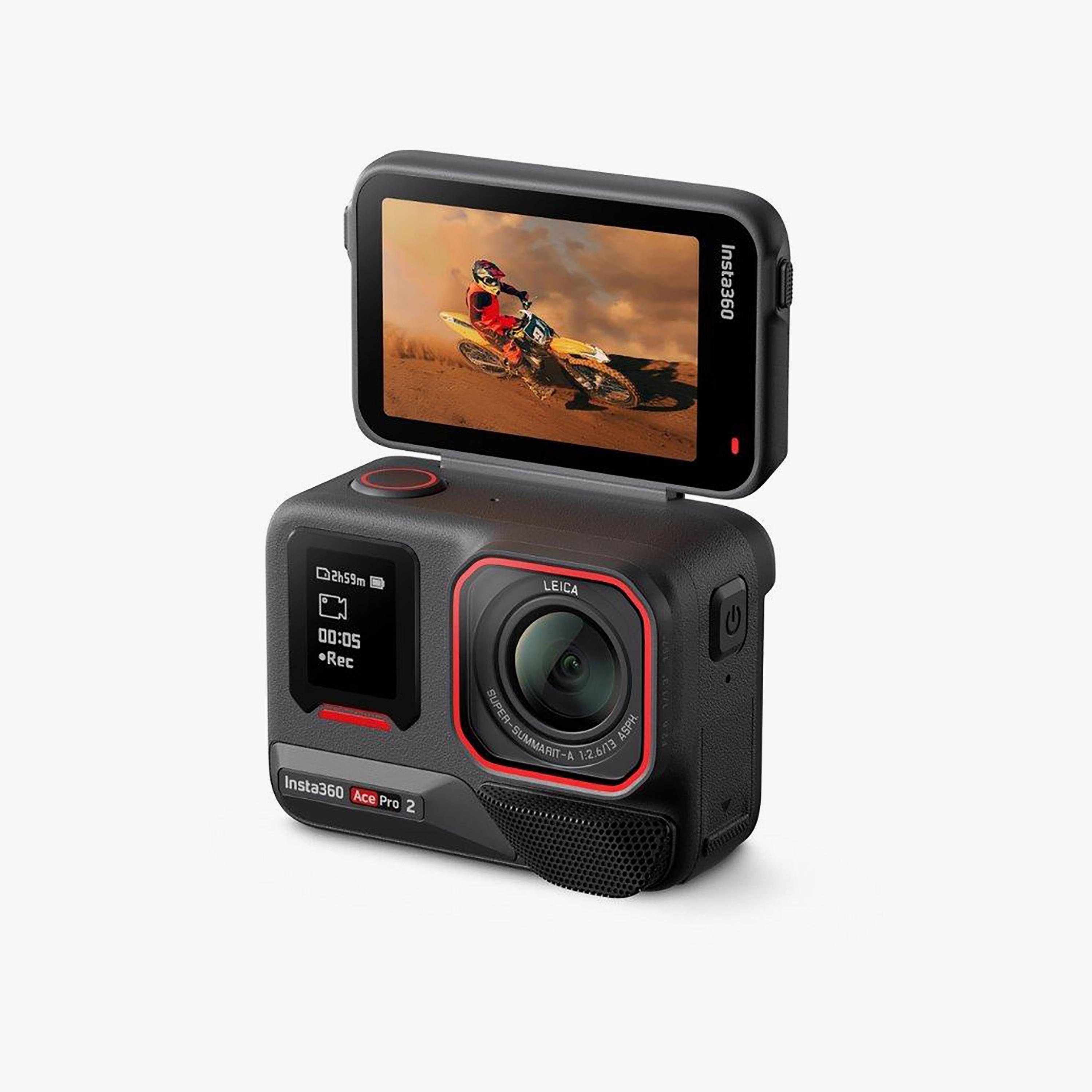Insta 360 Ace Pro 2 8K AI-Powered Action Camera Black | I04CINSBBGA-electronics-camera-image-1